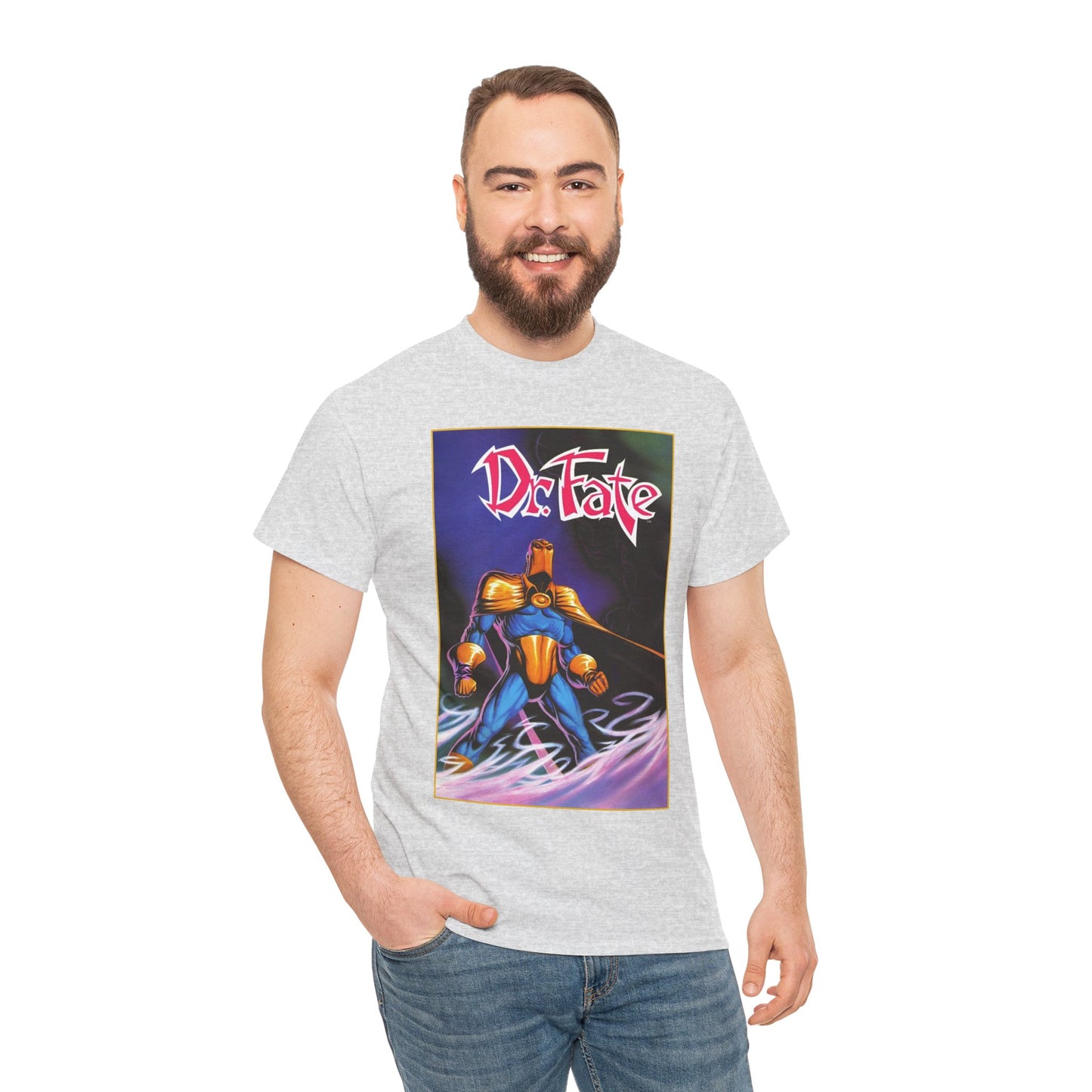 Dr Fate T-Shirt - Shawn McManus Art - Kent Nelson, Nabu - JSA, JLI Member - Lords of Order - DC Comics