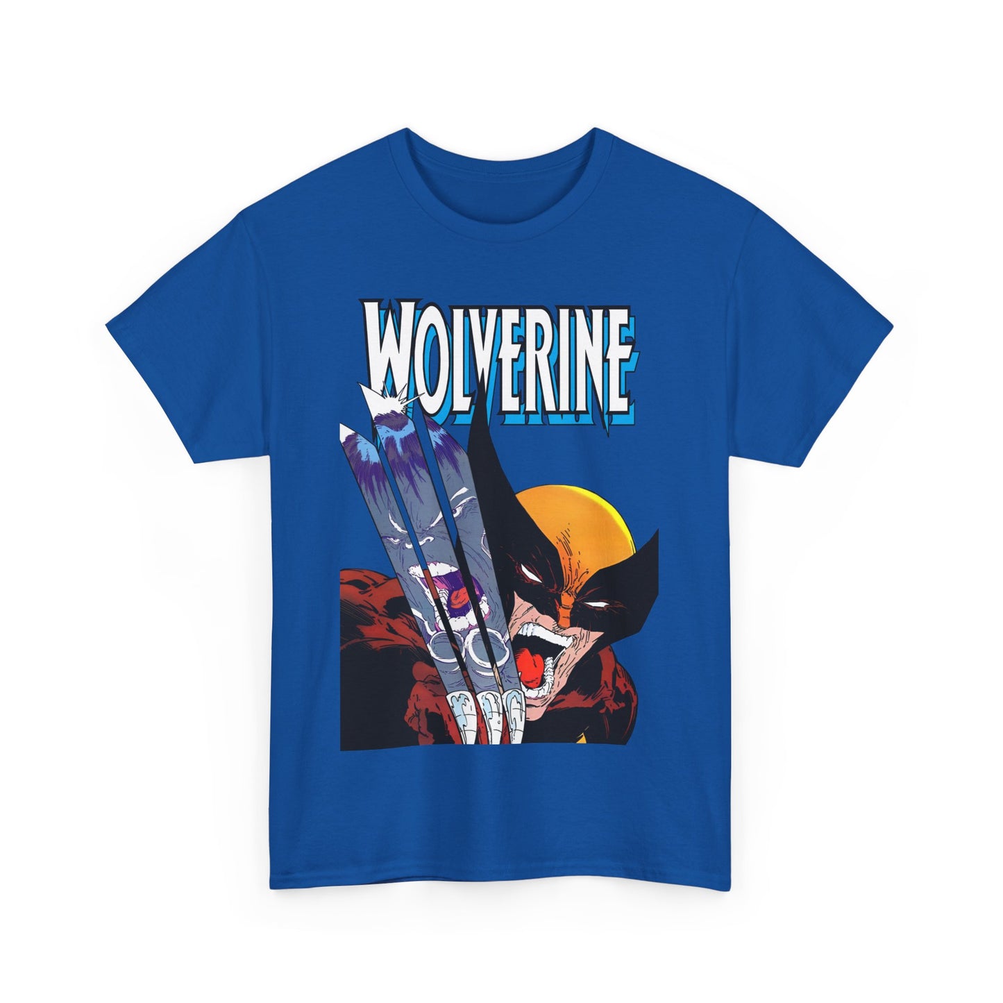 Wolverine T-Shirt - Amazing Todd McFarlane Art - Classic Image Vs Incredible Hulk - Marvel Comics - Logan