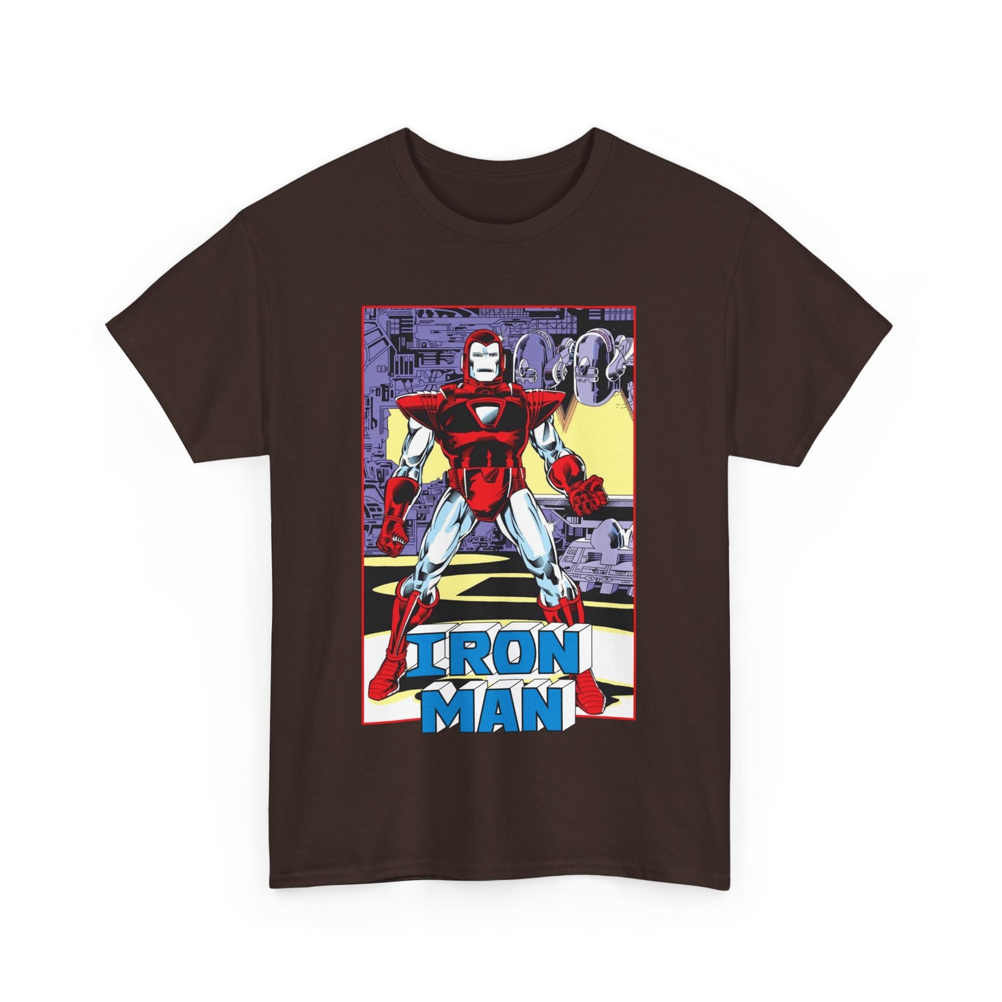Iron Man T-Shirt - Tony Stark, Stark Industries - Silver Centurion Armor - Marvel Comics