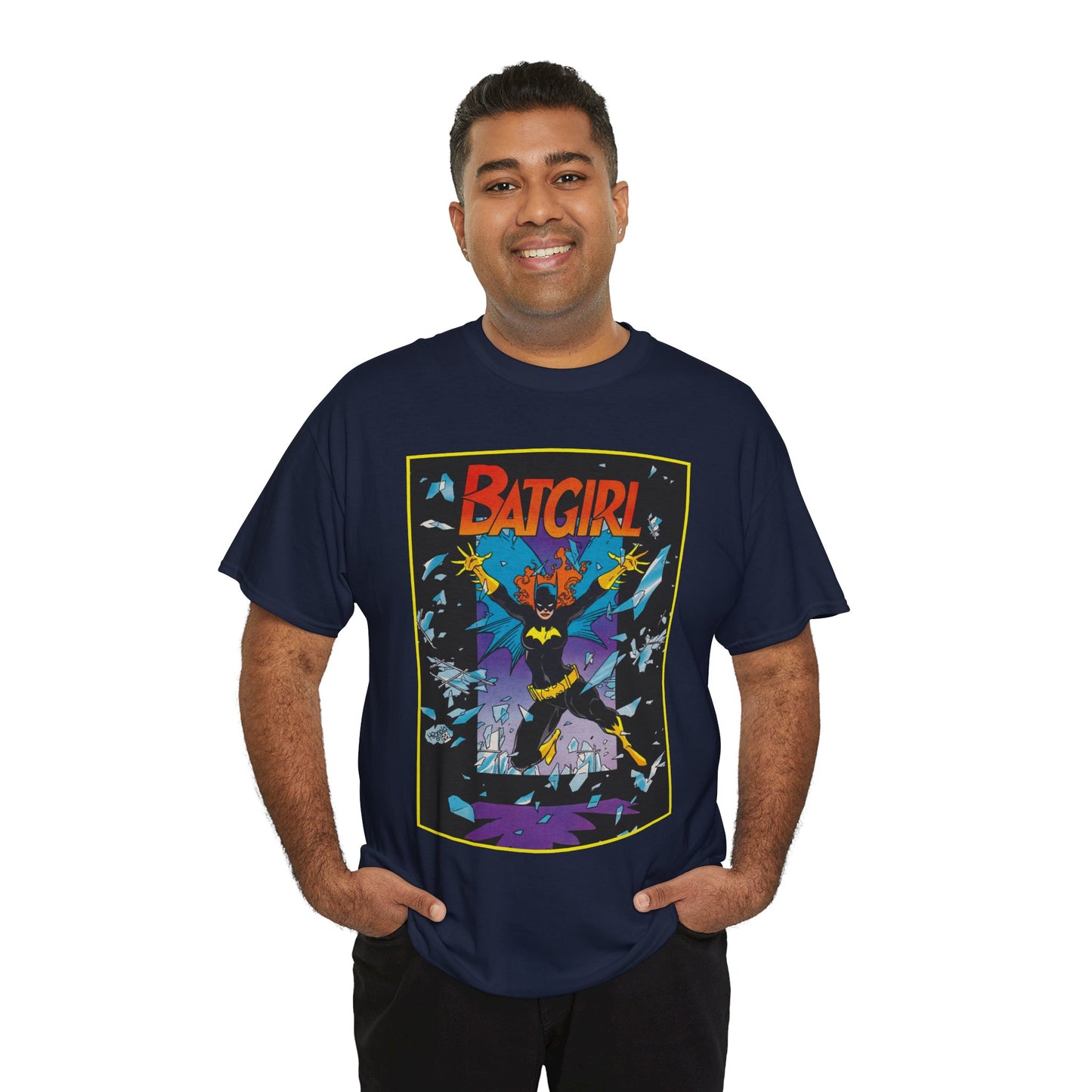 Batgirl T-Shirt - Mike Mignola Art - Barbara Gordon, Gotham City, Batfamily - DC Comics