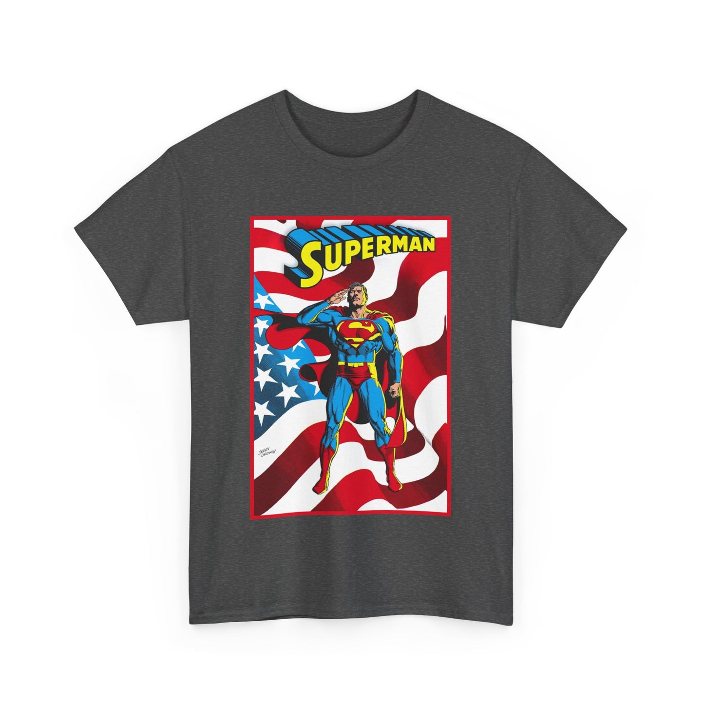 Superman T-Shirt - Jerry Ordway Art - Man of Steel, Metropolis - DC Comics