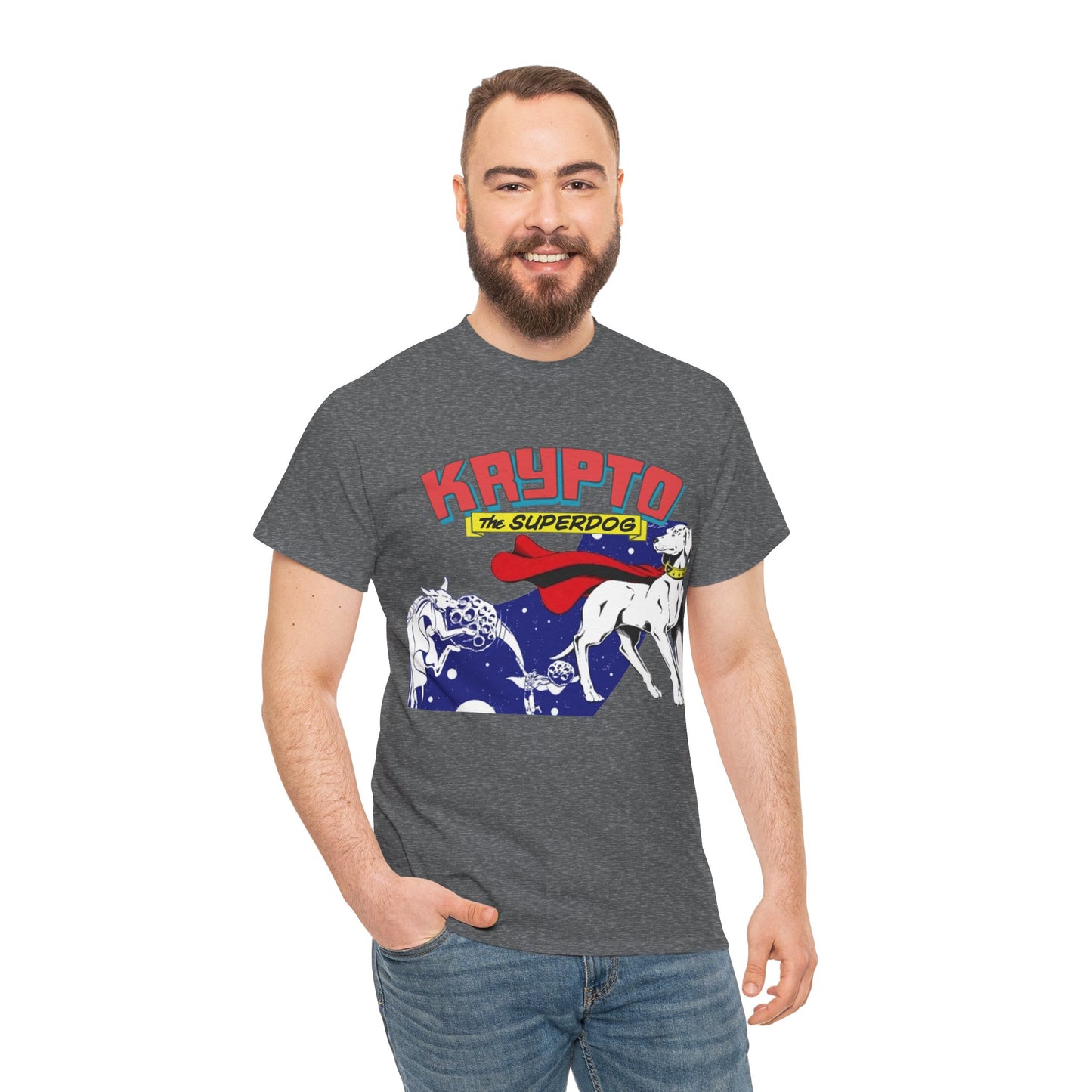 Krypto T-Shirt - James Gunn Superman Movie 2025 - Superman's Beloved Pet -Super Dog from Krypton - Stays at the Fortress of Solitude - DC Comics