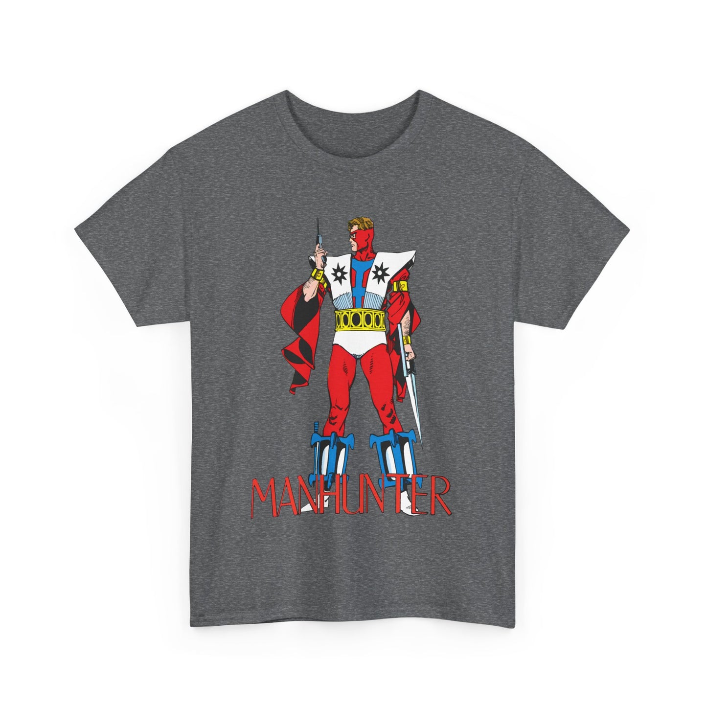Manhunter T-Shirt - Walt Simonson Comic Book Art - Paul Kirk - Popular DC Comics Character 1970s - Batman Connection - Detective Comics
