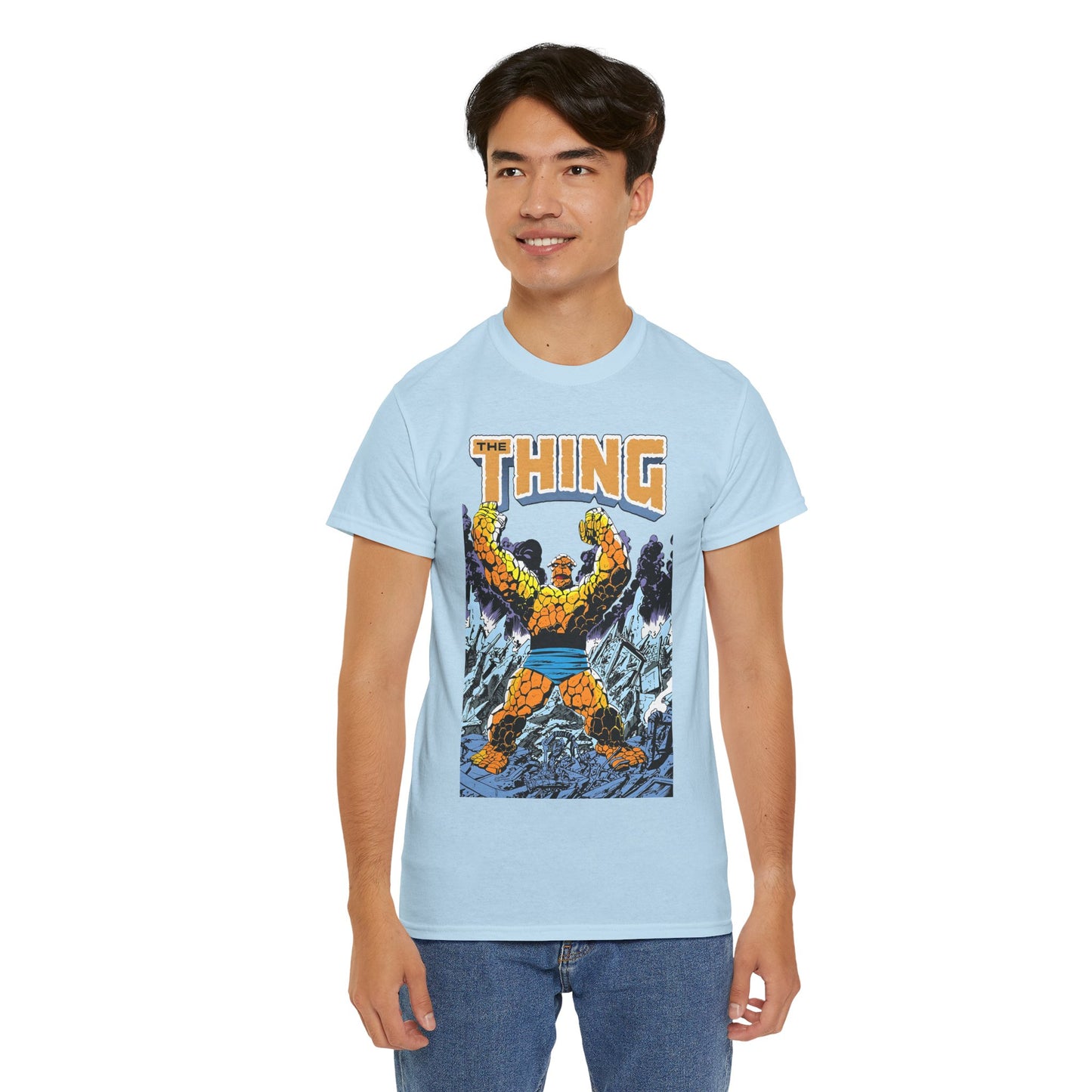 The Thing T-Shirt - John Byrne Art - Fantastic Four - Marvel Comics - Ben Grimm