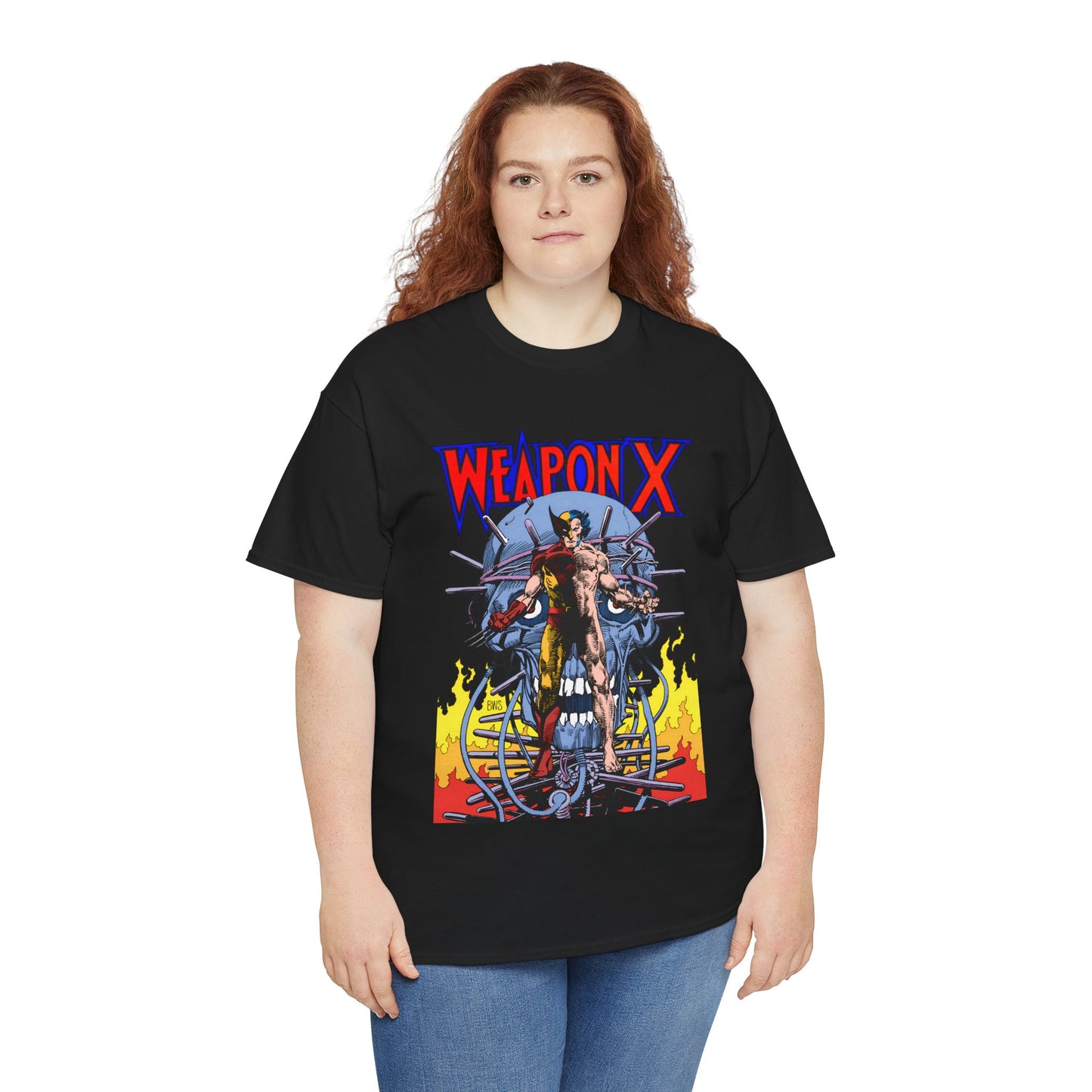 Weapon X T-Shirt - Barry Windsor-Smith Art - Wolverine Origin Story Before He Joined the X-Men - Logan, Mutant Leader - Marvel Comics