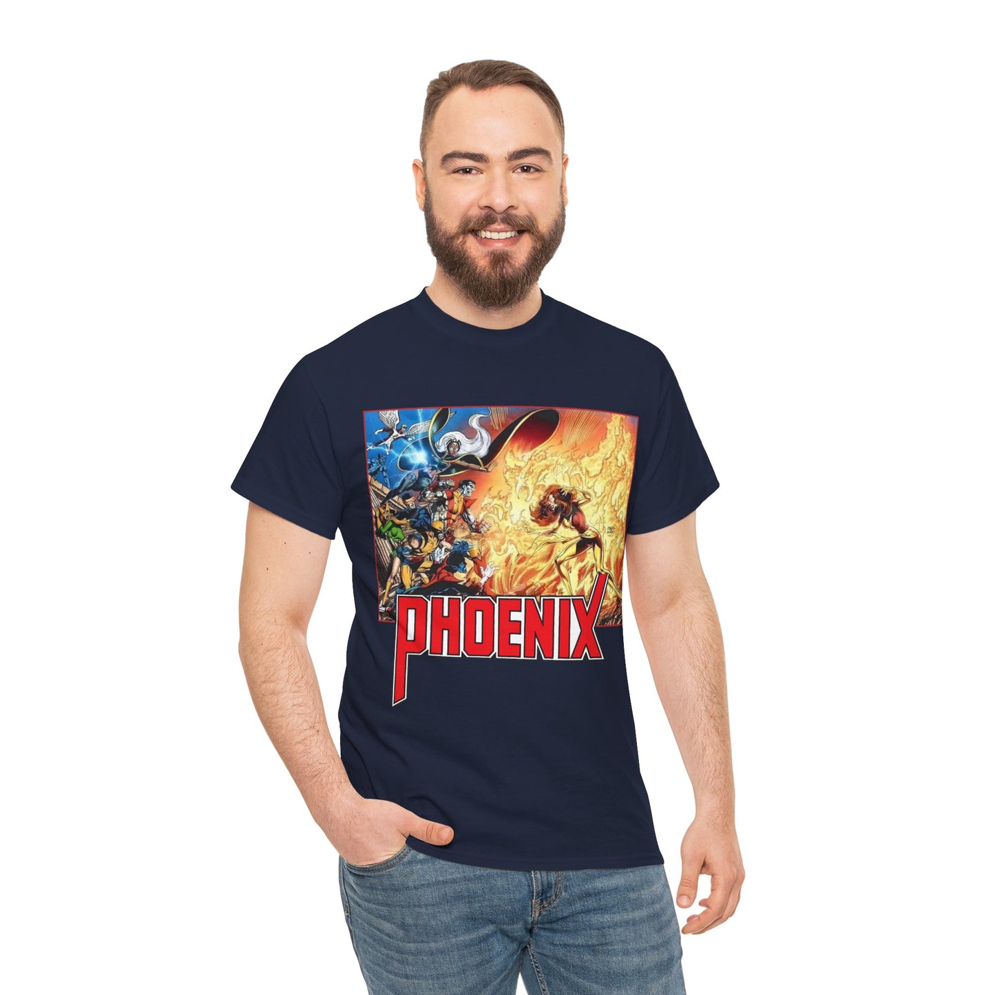Phoenix T-Shirt - John Byrne Art - Untold X-Men Story - Jean Grey - Marvel Comics - Cyclops, Wolverine