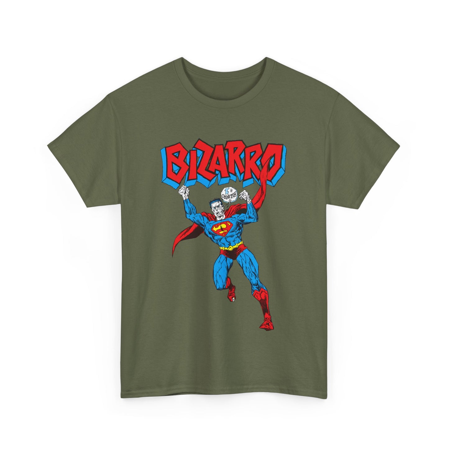 Bizarro T-Shirt - Superman Villain - DC Comics - Bizarro World - Who's Who Art - Silver Age Favourite