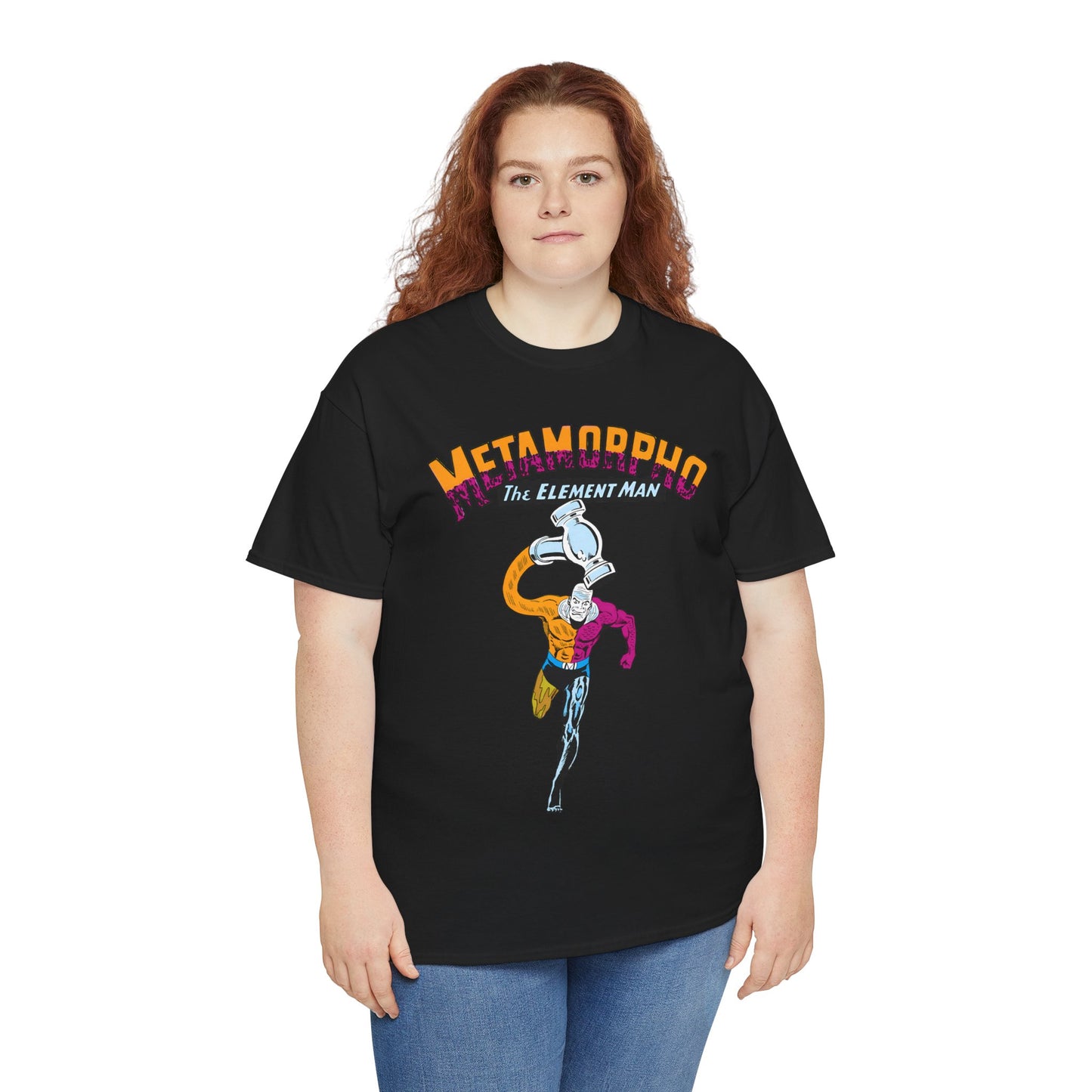Metamorpho T-Shirt - Jim Aparo Art - DC Comics - Outsiders Team Member - New Superman Movie