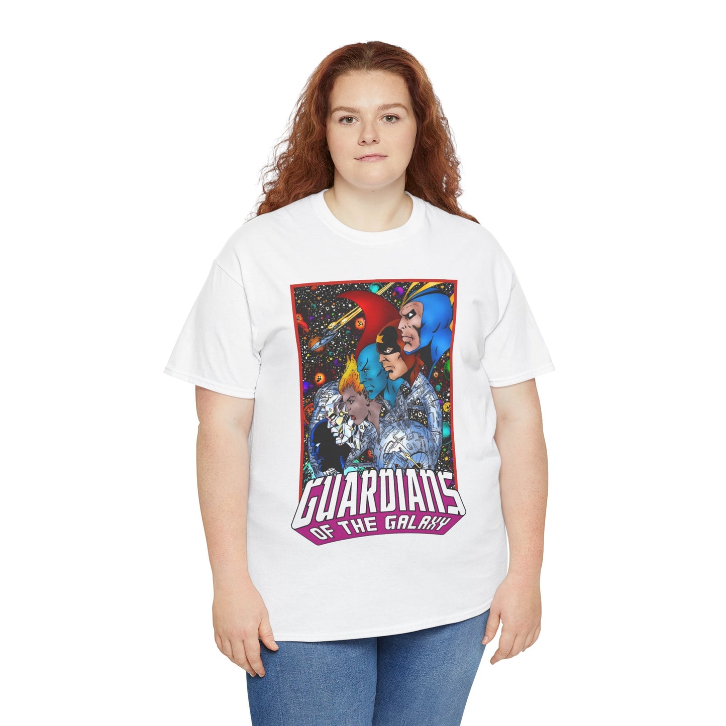 Guardians of the Galaxy T-Shirt - George Perez Art - Starhawk, Yondu, Vance Astro - Marvel Comics