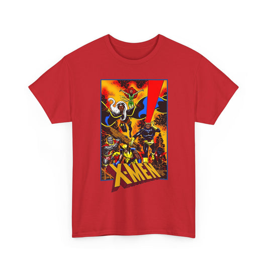 X-men T-Shirt - John Byrne Art - Phoenix, Wolverine, Cyclops, Storm, Nightcrawler, Colossus - Marvel Comics