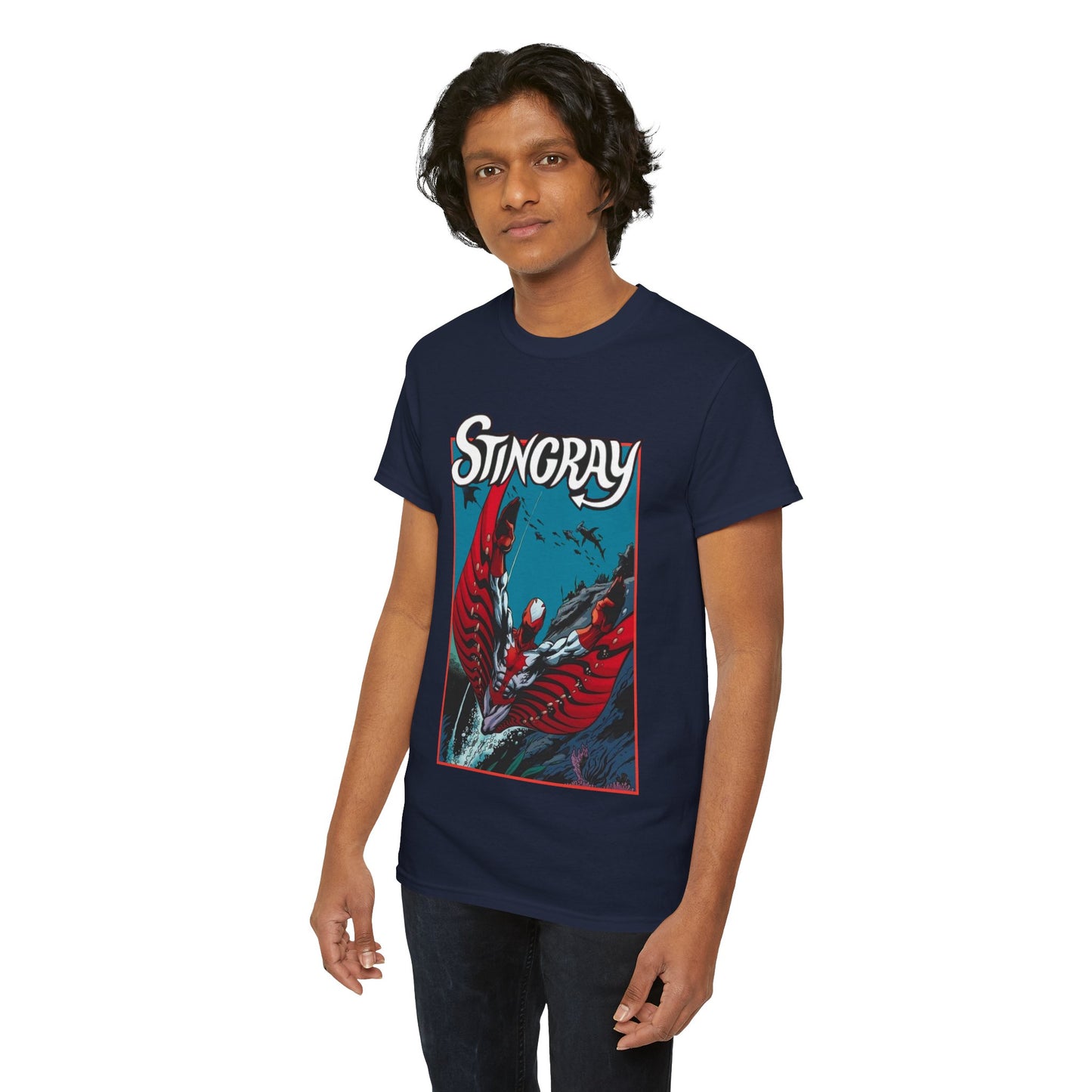 Stingray T-Shirt - Tales to Astonish First Appearance - Walter Newell - Avengers Member - Marvel Comics - Engineer, Oceanographer - Hydro-Base