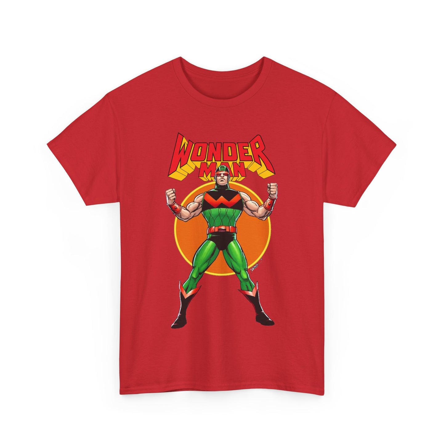 Wonder Man T-Shirt - Classic George Perez Art - Simon Williams, Avengers Member - Popular Marvel Comics Character