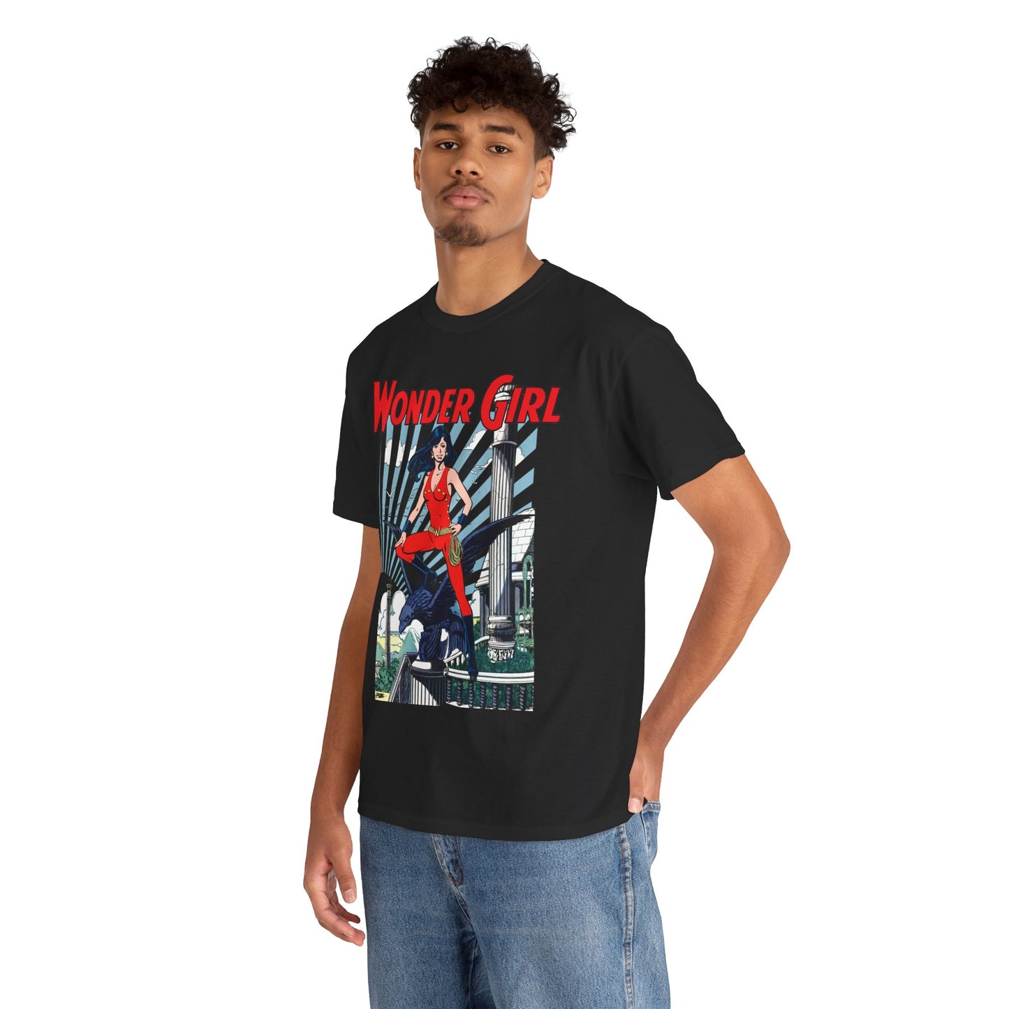 Wonder Girl T-Shirt - George Perez Art - New Teen Titans Member & Leader - Donna Troy, Sister of Wonder Woman - Amazon Warrior - DC Comics
