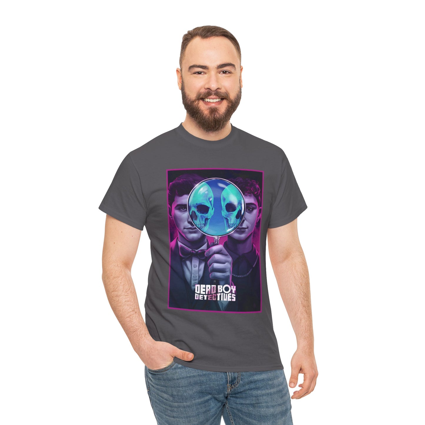 Deadboy Detectives T-Shirt - Sandman Spin-Off, Vertigo Comics - Netflix Series - George Rexstrew & Jayden Revri