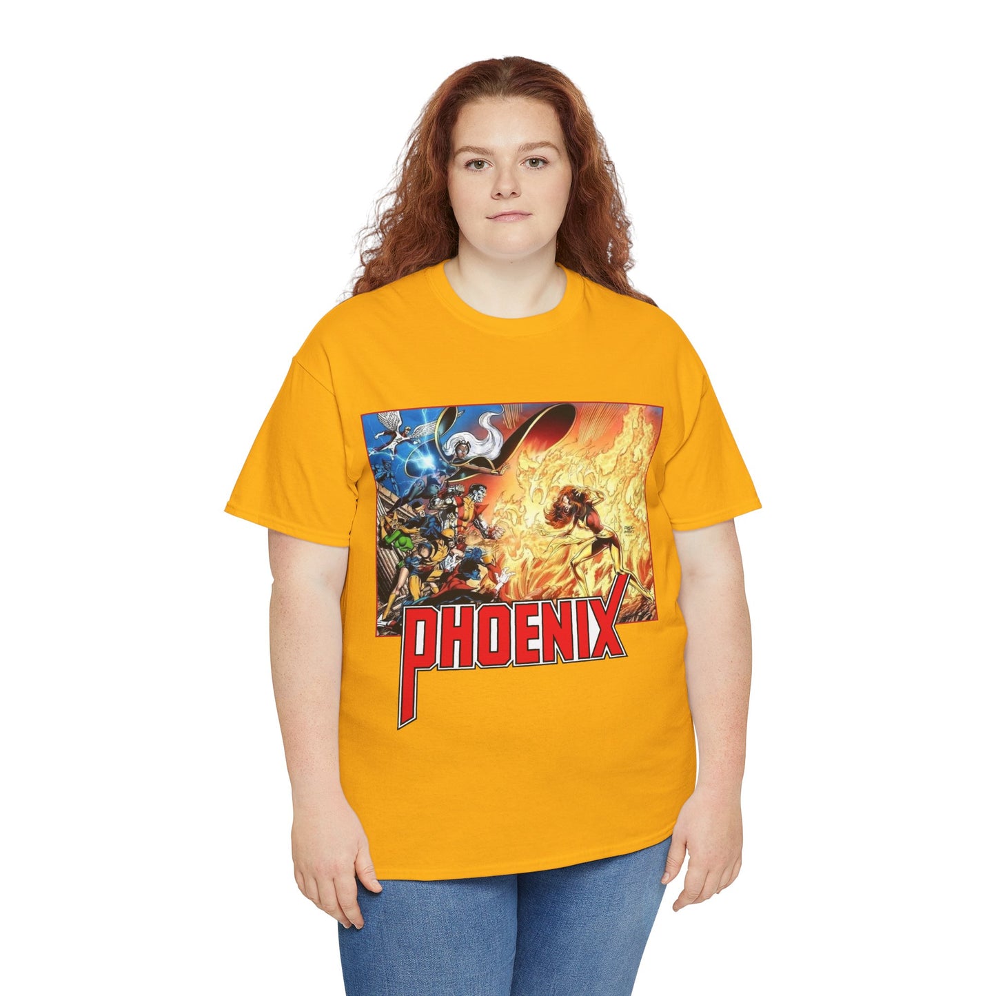Phoenix T-Shirt - John Byrne Art - Untold X-Men Story - Jean Grey - Marvel Comics - Cyclops, Wolverine
