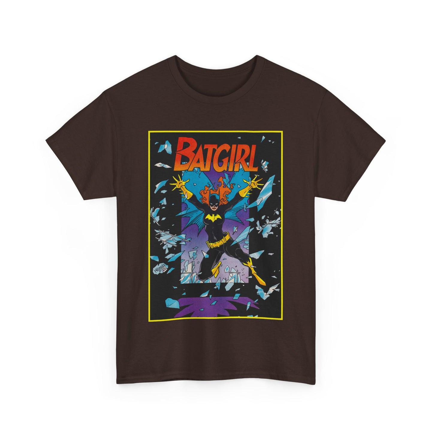 Batgirl T-Shirt - Mike Mignola Art - Barbara Gordon, Gotham City, Batfamily - DC Comics