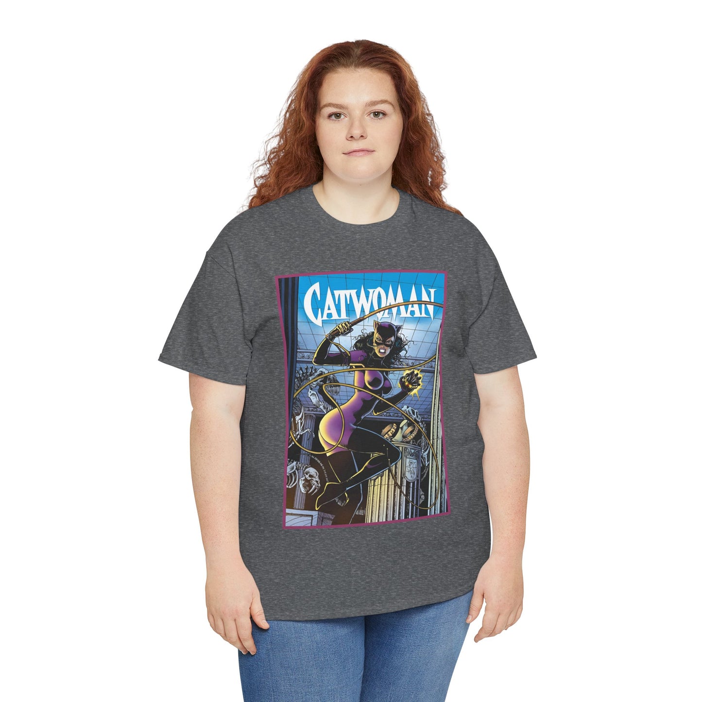 Catwoman T-Shirt - Jim Balent 1990s Art - Selina Kyle - Batman Character, Ally - Gotham City - DC Comics