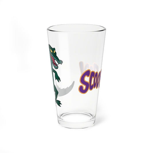 Ghost of the Gator Ghoul Pint Glass, 16oz - Scooby Doo Villain - Hanna-Barbera Saturday Morning Cartoon - The Gruesome Game of the Gator Ghoul