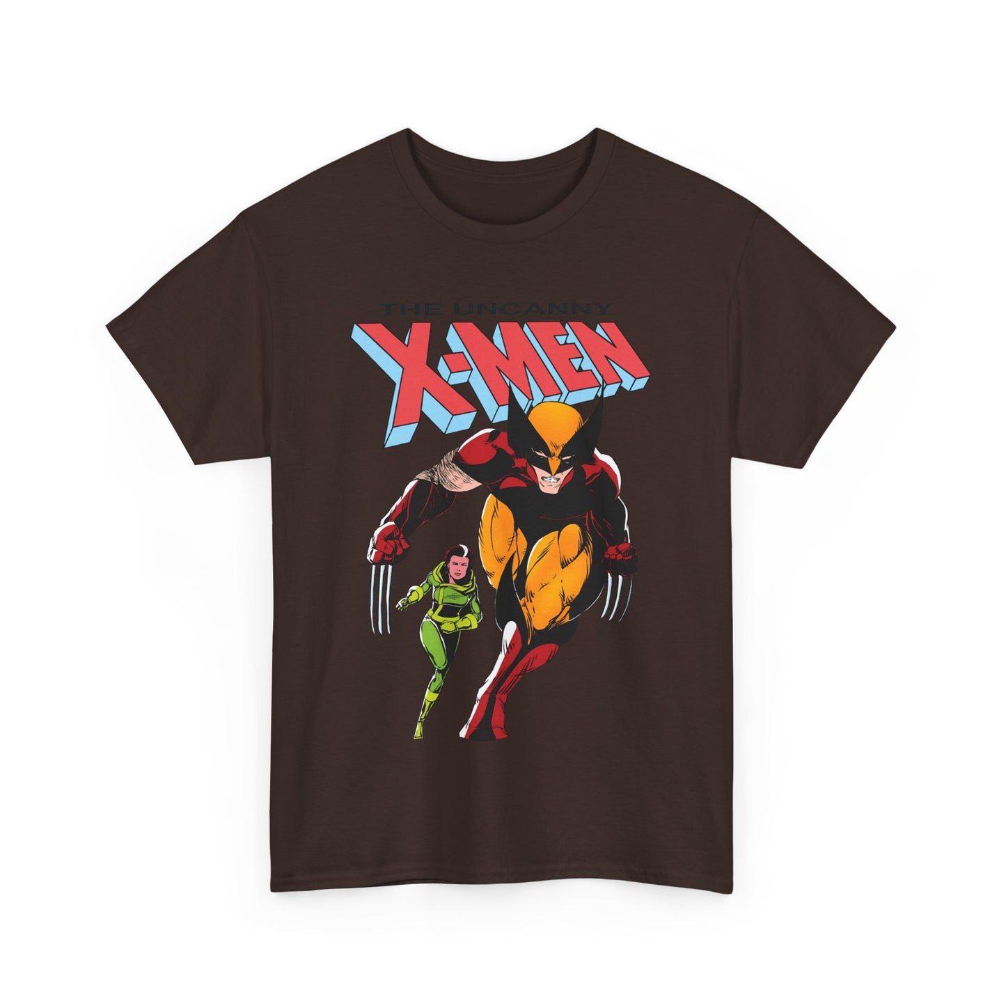 Wolverine & Rogue T-Shirt - Paul Smith Art - X-Member, Mutants - Marvel Comics - Uncanny X-Men #173 Cover - Logan