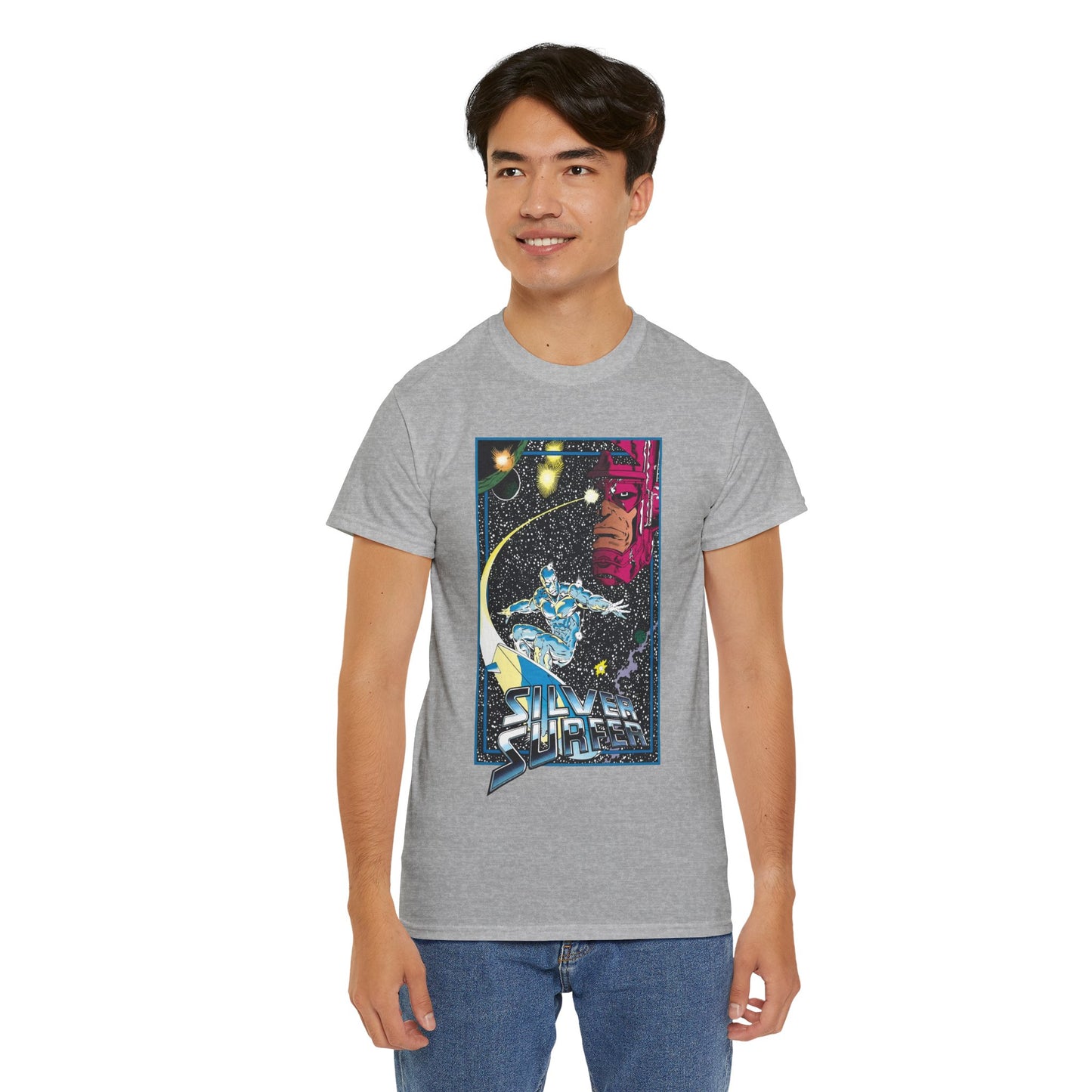 Silver Surfer T-Shirt - Ron Lim Art - Herald of Galactus - Norrin Radd - Popular Marvel Comics Character