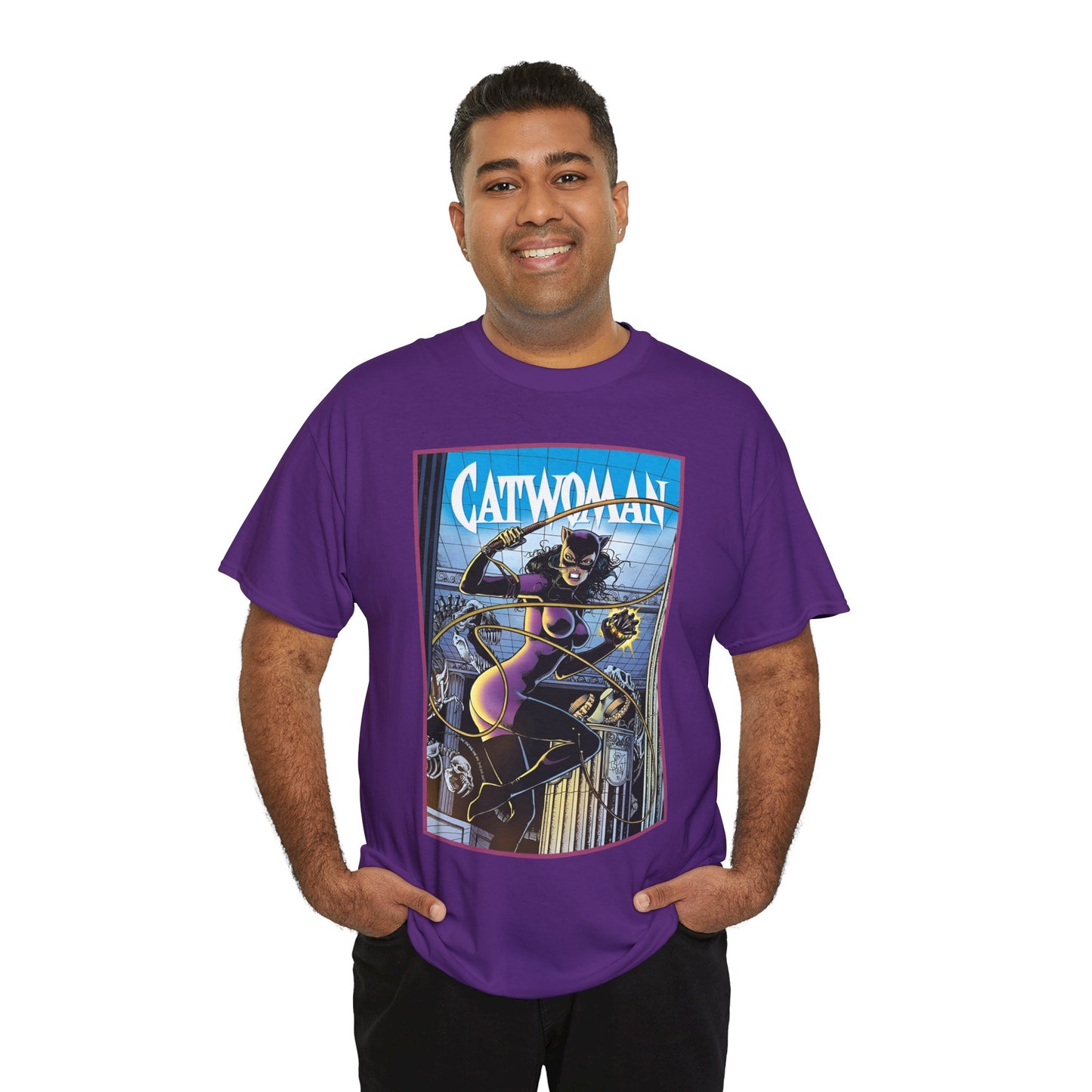 Catwoman T-Shirt - Jim Balent 1990s Art - Selina Kyle - Batman Character, Ally - Gotham City - DC Comics
