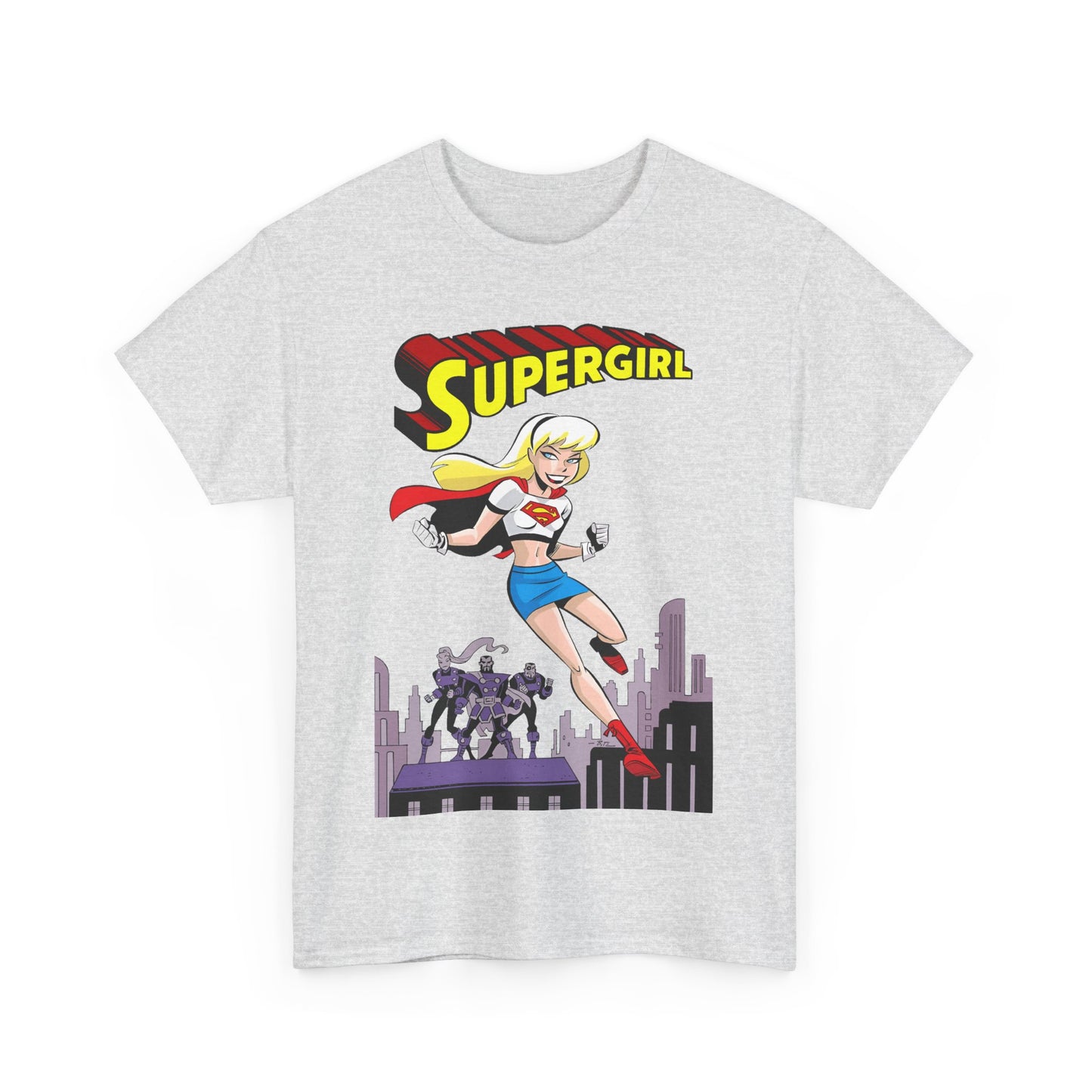 Supergirl T-Shirt - Bruce Timm Art - DC Comics Animated Series 1990s - Kara, Superman's Cousin