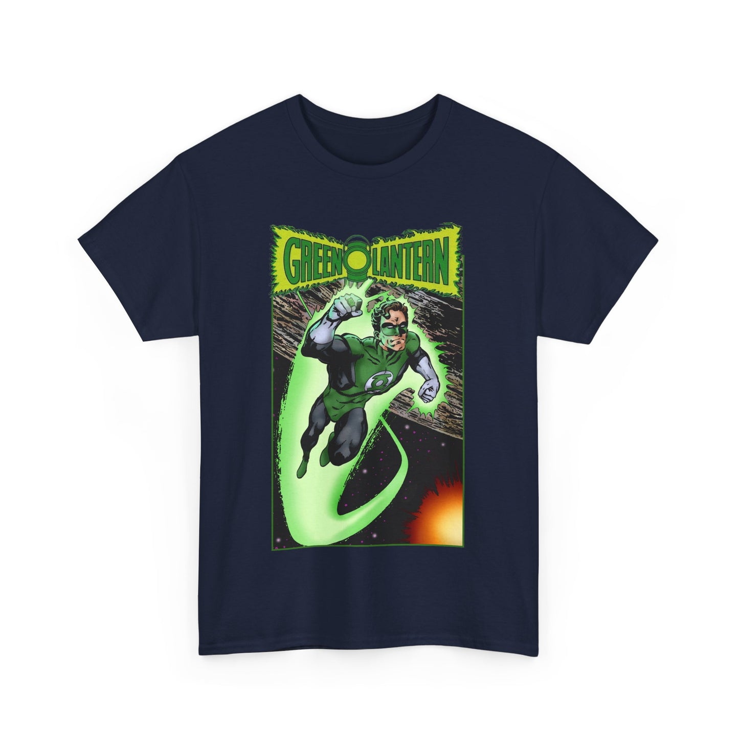 Green Lantern T-Shirt - John Byrne Art - Hal Jordan - Guardians of Oa - DC Comics - Sector 2814