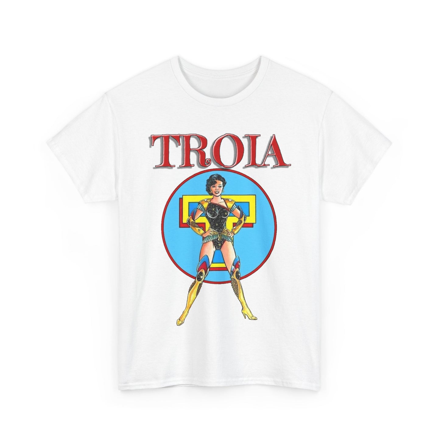 Troia T-Shirt - George Perez Art - New Teen Titans - Donna Troy - Wonder Girl - Greek God Connection - DC Comics