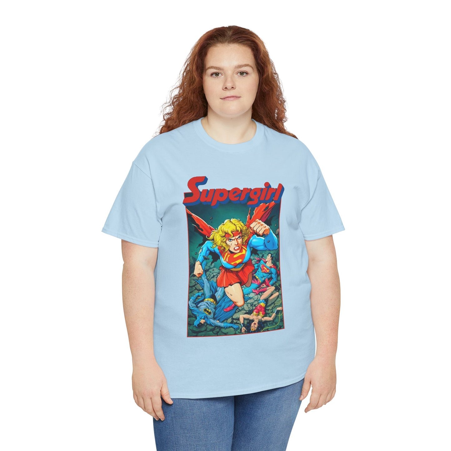 Supergirl T-Shirt - Tom Grummett Art - Crisis on Infinite Earths - Classic DC Comics Series - Death of Supergirl