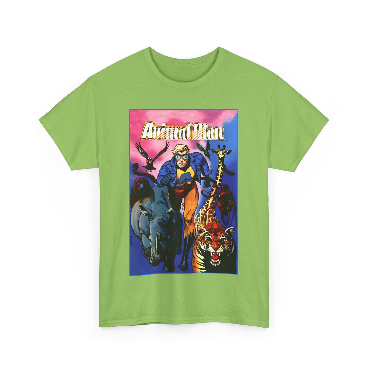 Animal Man T-Shirt - Brian Bolland Art - #1 Cover Art - Buddy Baker - DC Comics, Vertigo Comics