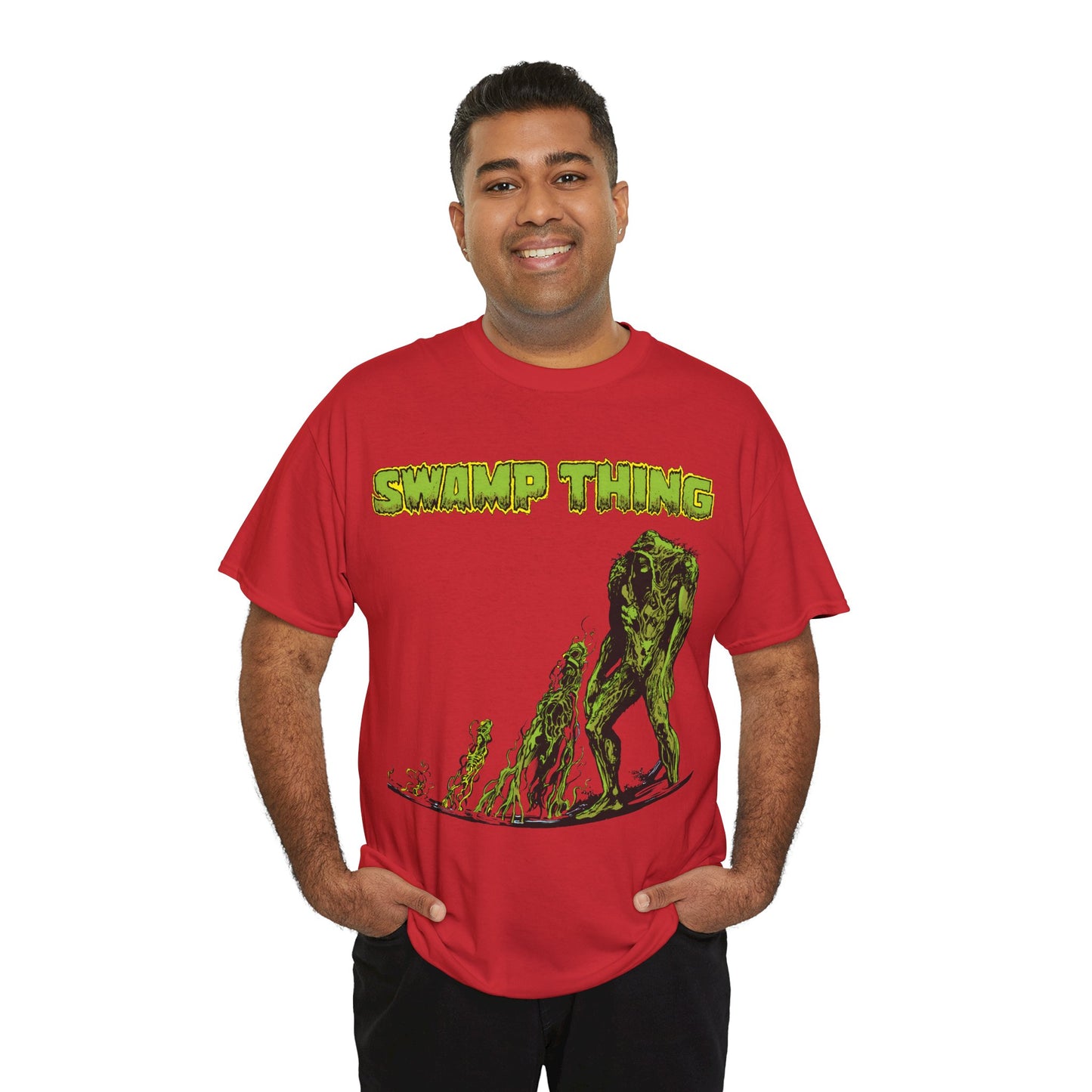 Swamp Thing T-Shirt - Stephen Bissette & John Totleben - Alec Holland - Avatar of the Green - DC Comics, Vertigo Comics