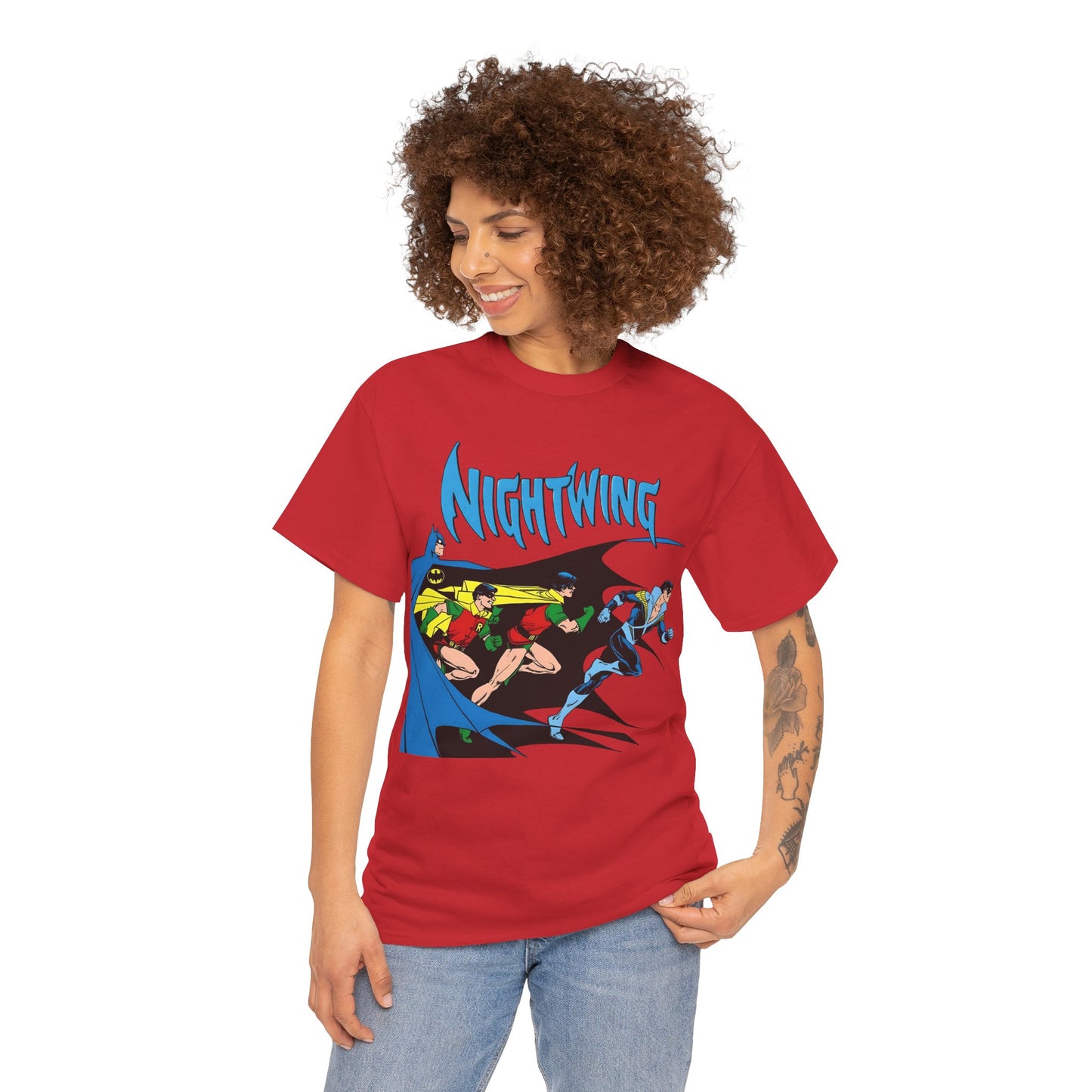 Nightwing T-Shirt - George Perez Art - Batman, Bruce Wayne, Robin, Dick Grayson - New Teen Titans Leader - DC Comics