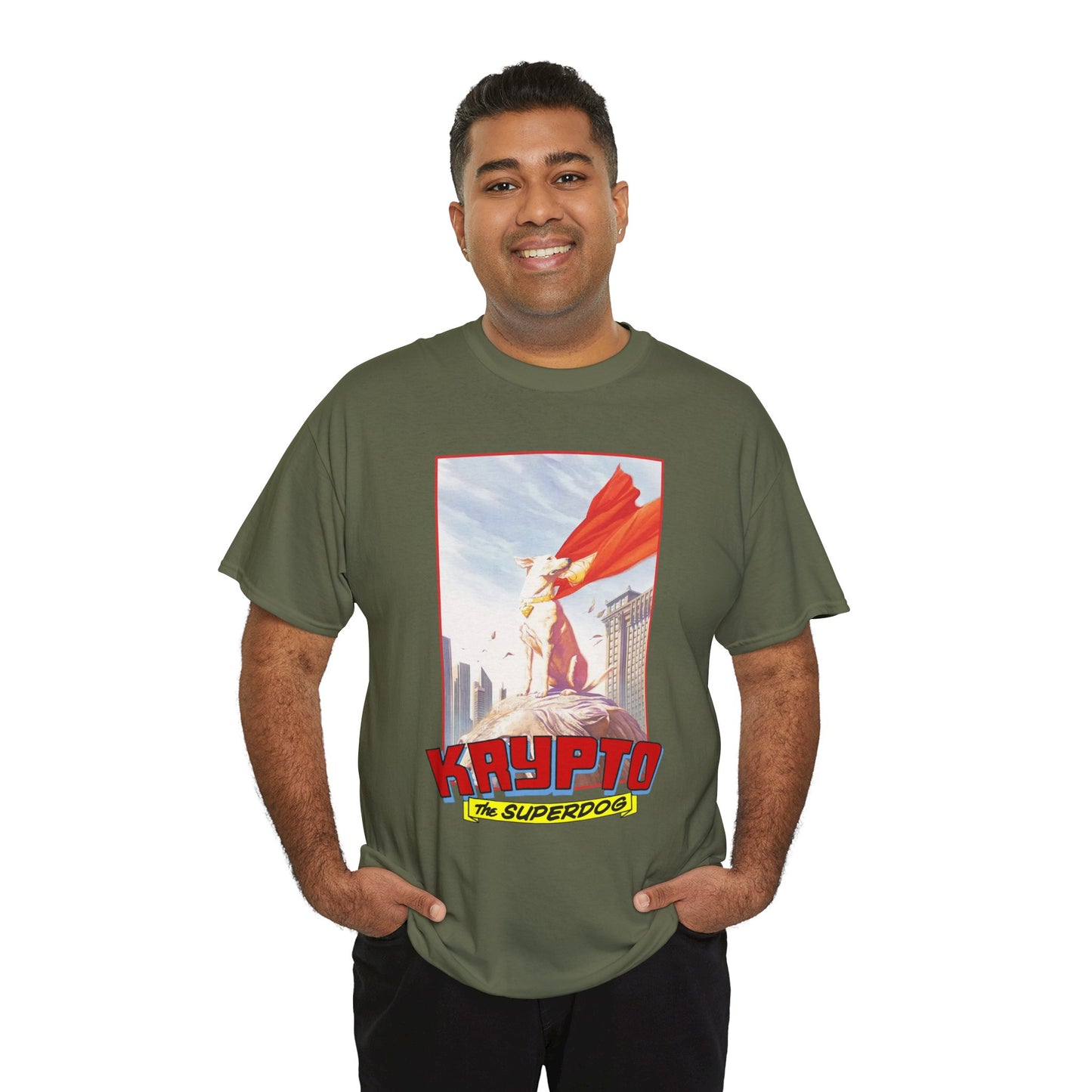 Krypto the Superdog T-Shirt - Superman's Pet - James Gunn 2025 Movie Appearance - Krypton, Metropolis