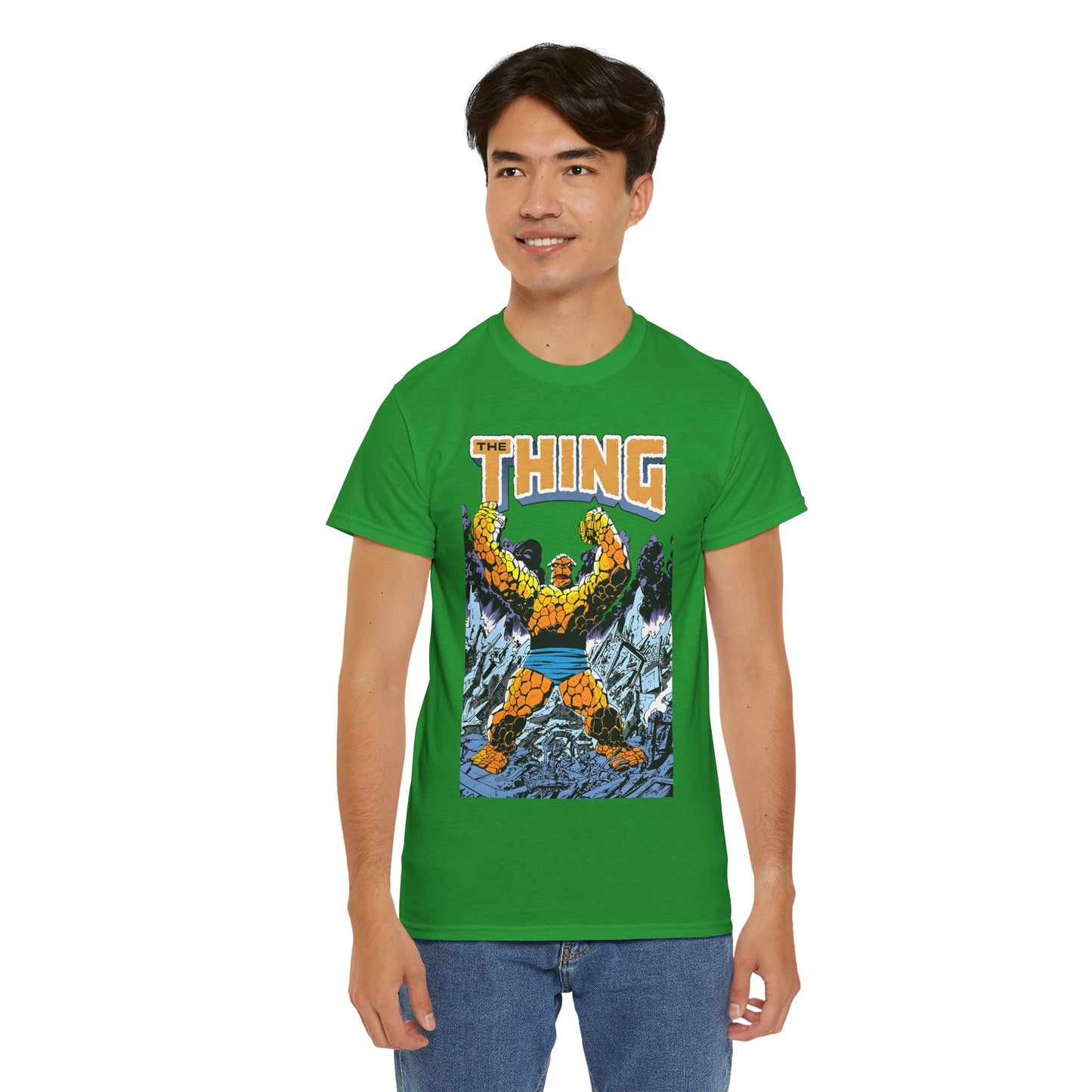 The Thing T-Shirt - John Byrne Art - Fantastic Four - Marvel Comics - Ben Grimm