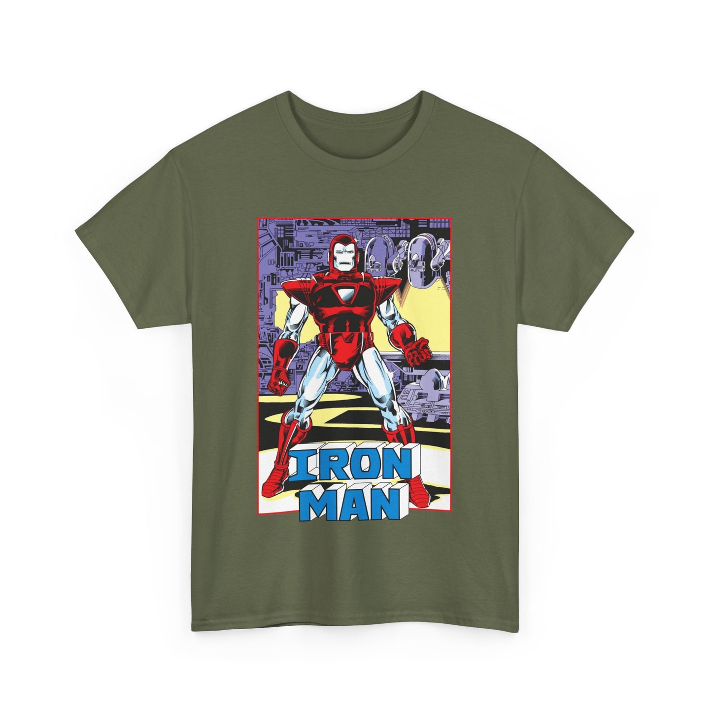 Iron Man T-Shirt - Tony Stark, Stark Industries - Silver Centurion Armor - Marvel Comics
