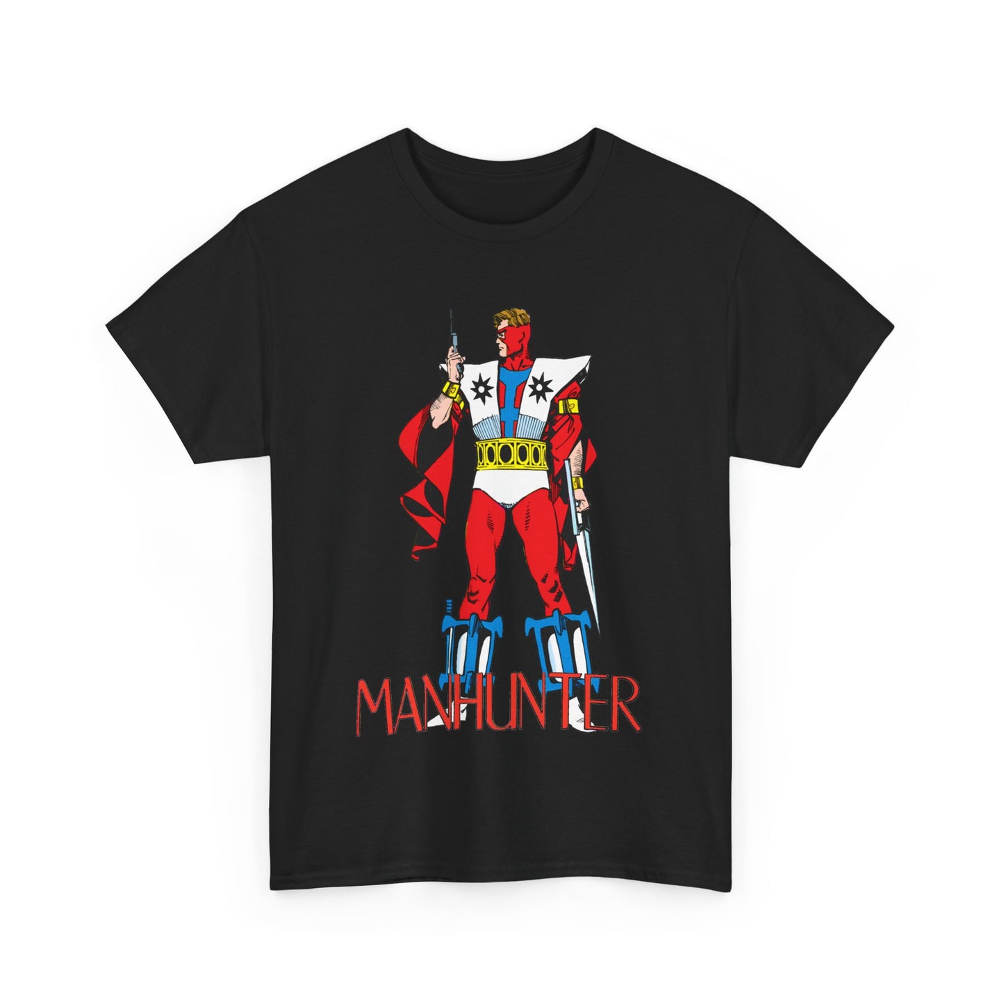Manhunter T-Shirt - Walt Simonson Comic Book Art - Paul Kirk - Popular DC Comics Character 1970s - Batman Connection - Detective Comics