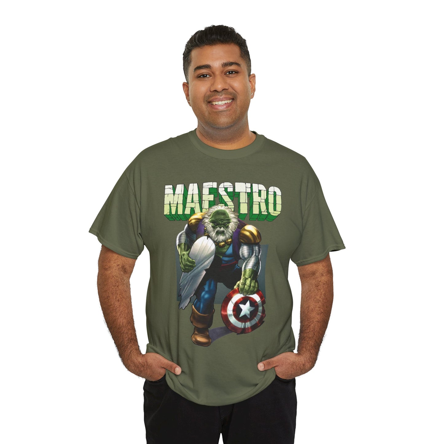 Maestro T-Shirt - George Perez Art - Future Imperfect - Incredible Hulk, Bruce Banner - Peter David Story - Marvel Comics