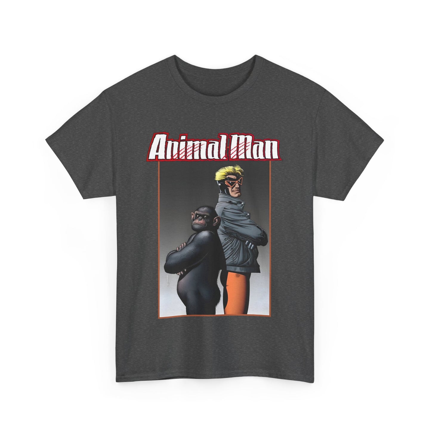 Animal Man T-Shirt - Brian Bolland Art - Buddy Baker - Grant Morrison Series - Vertigo Comics/DC Comics