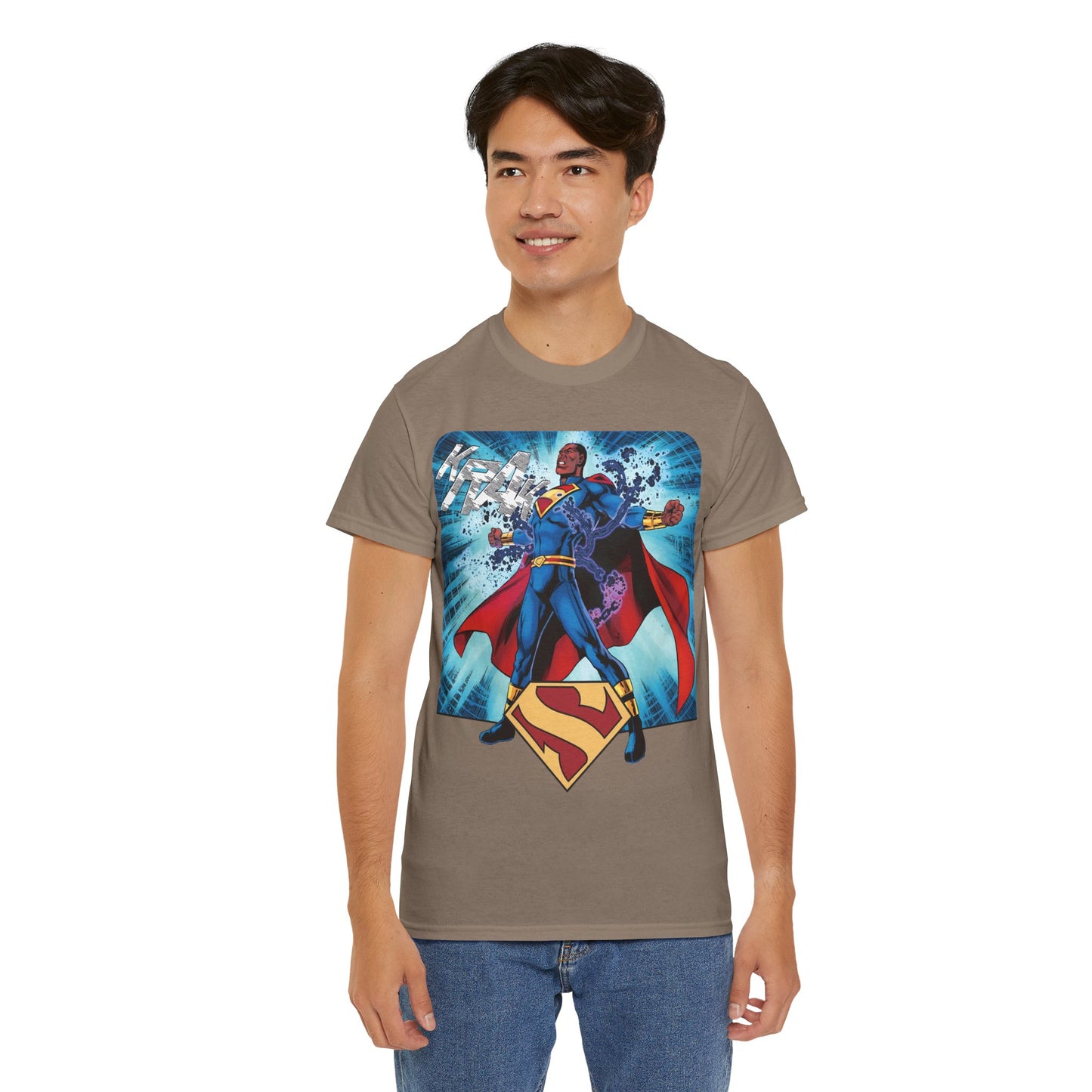 Superman Earth 23 T-Shirt - DC Comics - Calvin Ellis, Vathlo - Justice Incarnate - President