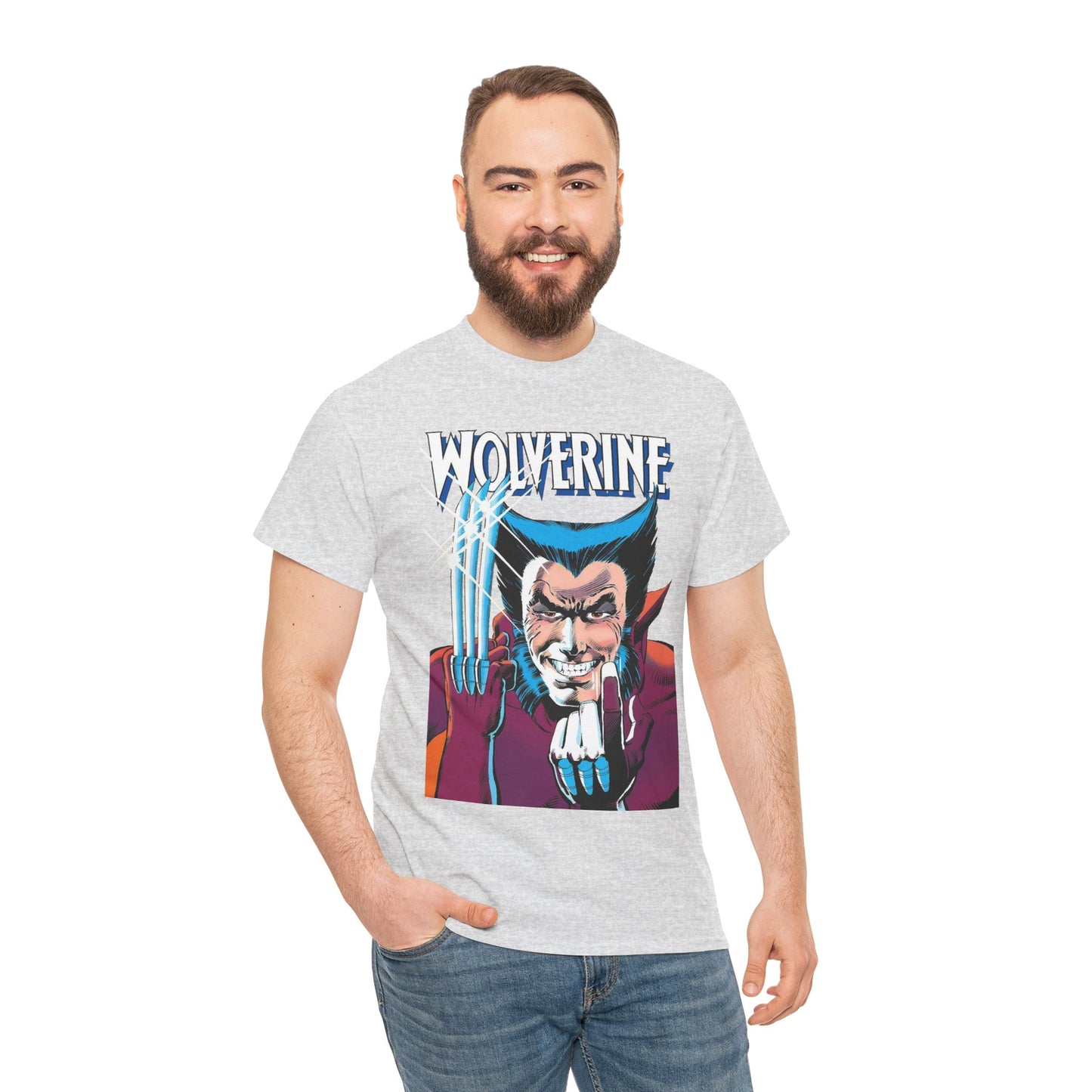Wolverine T-Shirt - Frank Miller 1982 Cover Art - Marvel Comics - X-Men Member, Logan - Classic Mini-Series