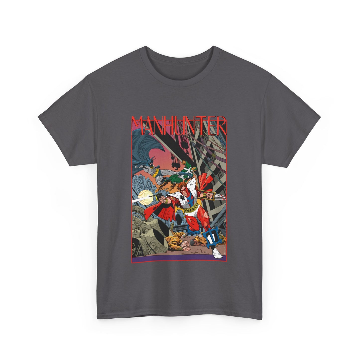 Manhunter T-Shirt - Walt Simonson Art - Paul Kirk - Batman, Detective Comics Back-Up Story - Against The Council