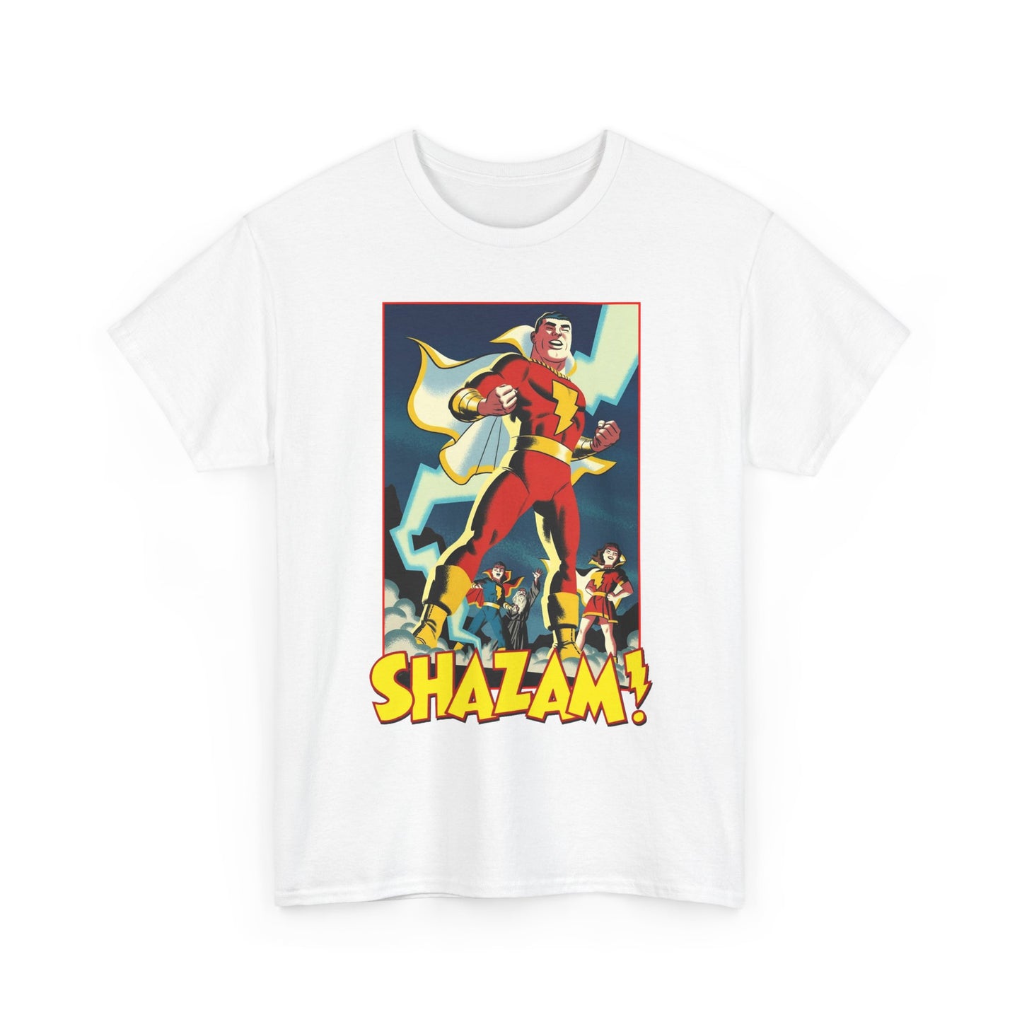 Shazam T-Shirt - Michael Cho Art - Marvel Family - Mary Marvel, Captain Marvel Jr - DC Comics