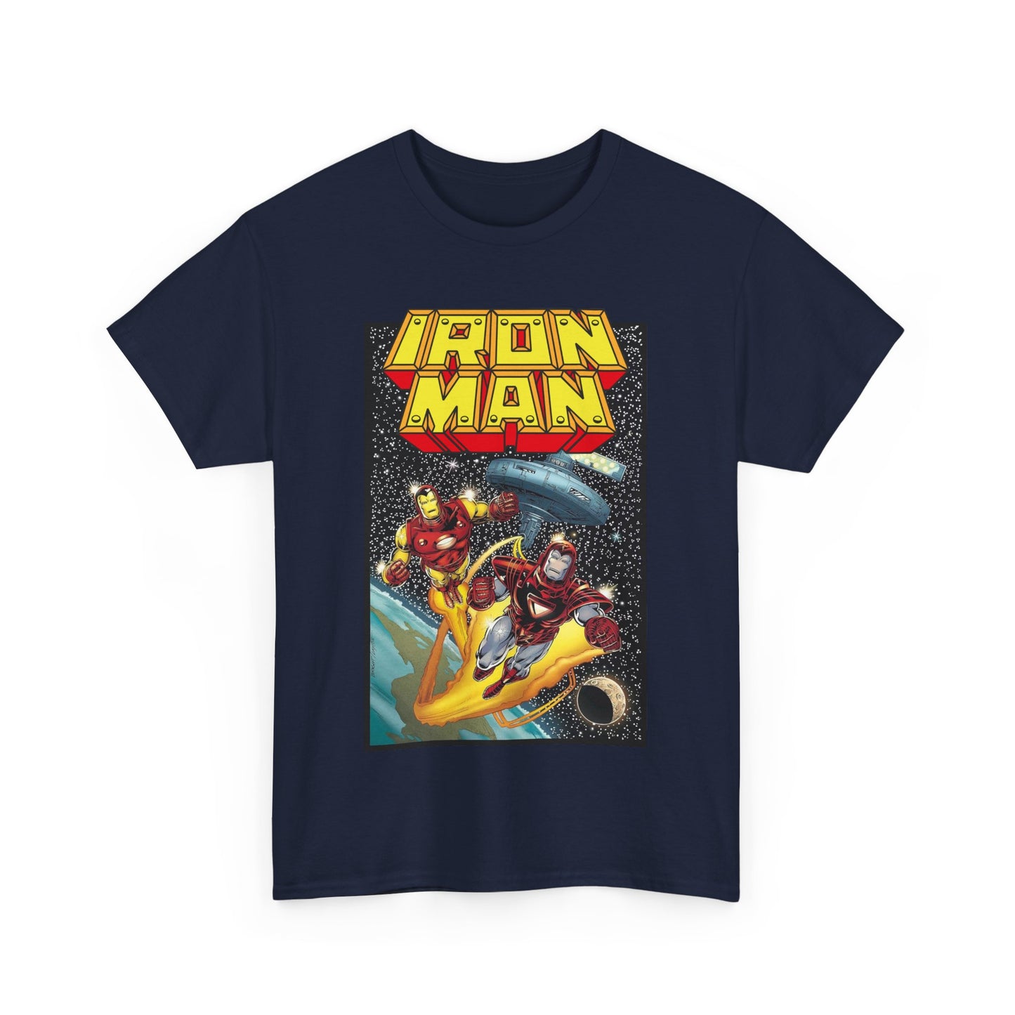 Iron Man T-Shirt - Mark D Bright Art - Armor Wars - War Machine - Tony Stark & James Rhodes - Marvel Comics