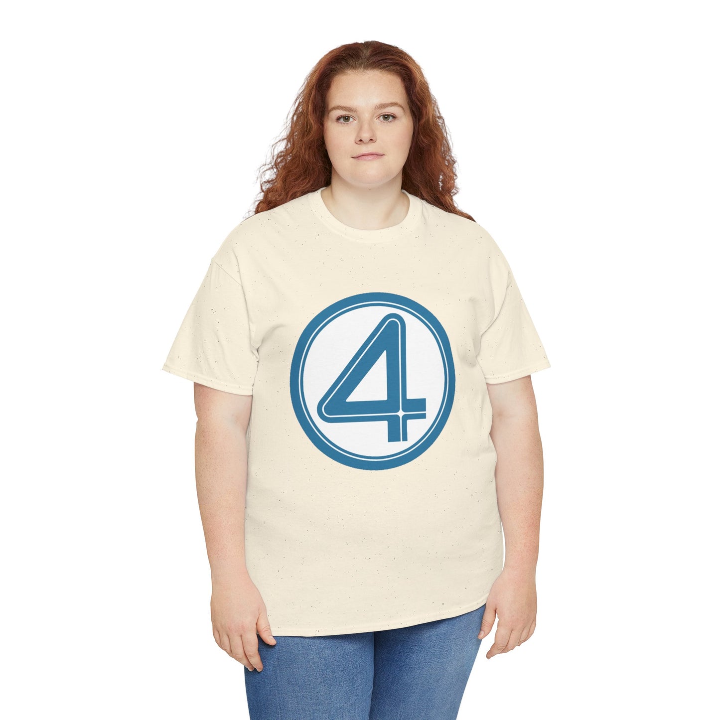 Fantastic Four Logo T-Shirt - New Marvel Movie 2025 - MCU - Pedro Pascal - 4 - Marvel Comics - Reed Richards
