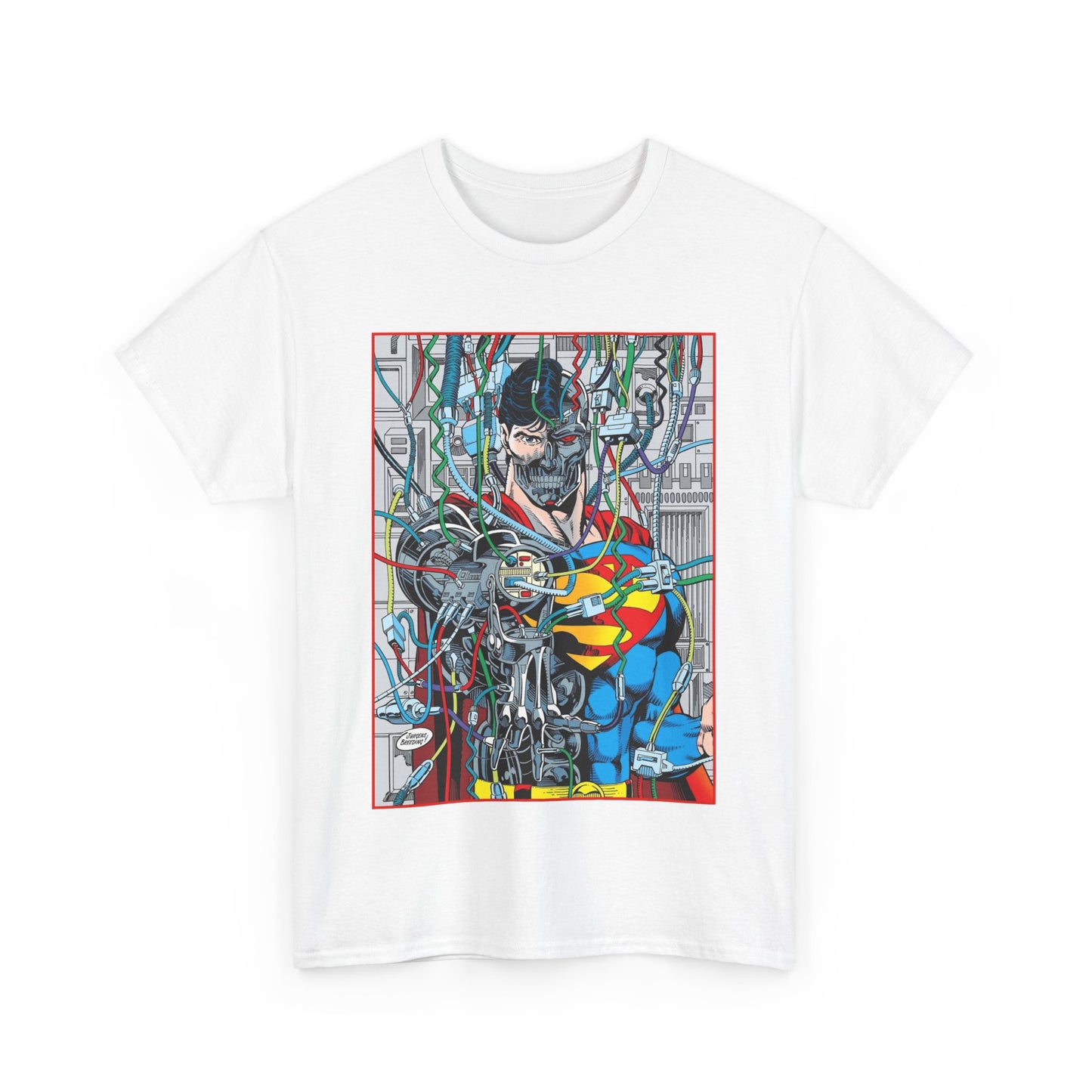 Cyborg Superman T-Shirt - DC Comics - Dan Jurgens Art - Reign of the Supermen - Popular 90s Story