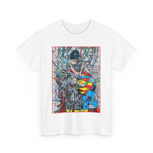 Cyborg Superman T-Shirt - DC Comics - Dan Jurgens Art - Reign of the Supermen - Popular 90s Story