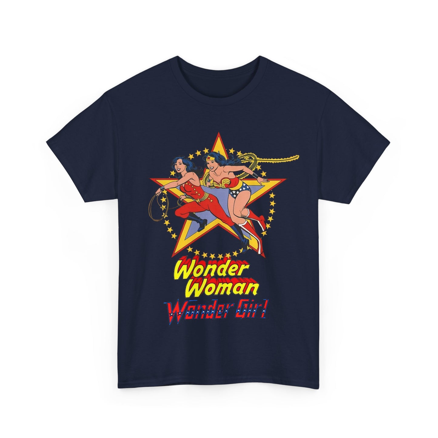 Wonder Woman & Wonder Girl T-Shirt - Jose Luis Garcia-Lopez Art - Diana Prince & Donna Troy - DC Comics Style Guide