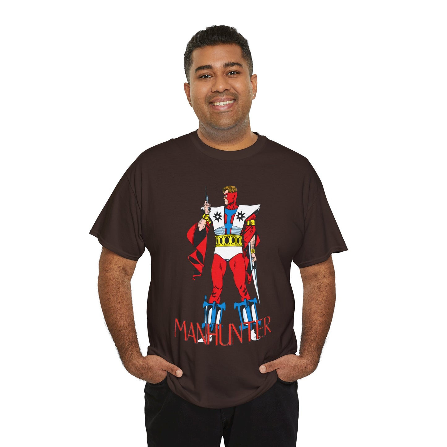 Manhunter T-Shirt - Walt Simonson Comic Book Art - Paul Kirk - Popular DC Comics Character 1970s - Batman Connection - Detective Comics