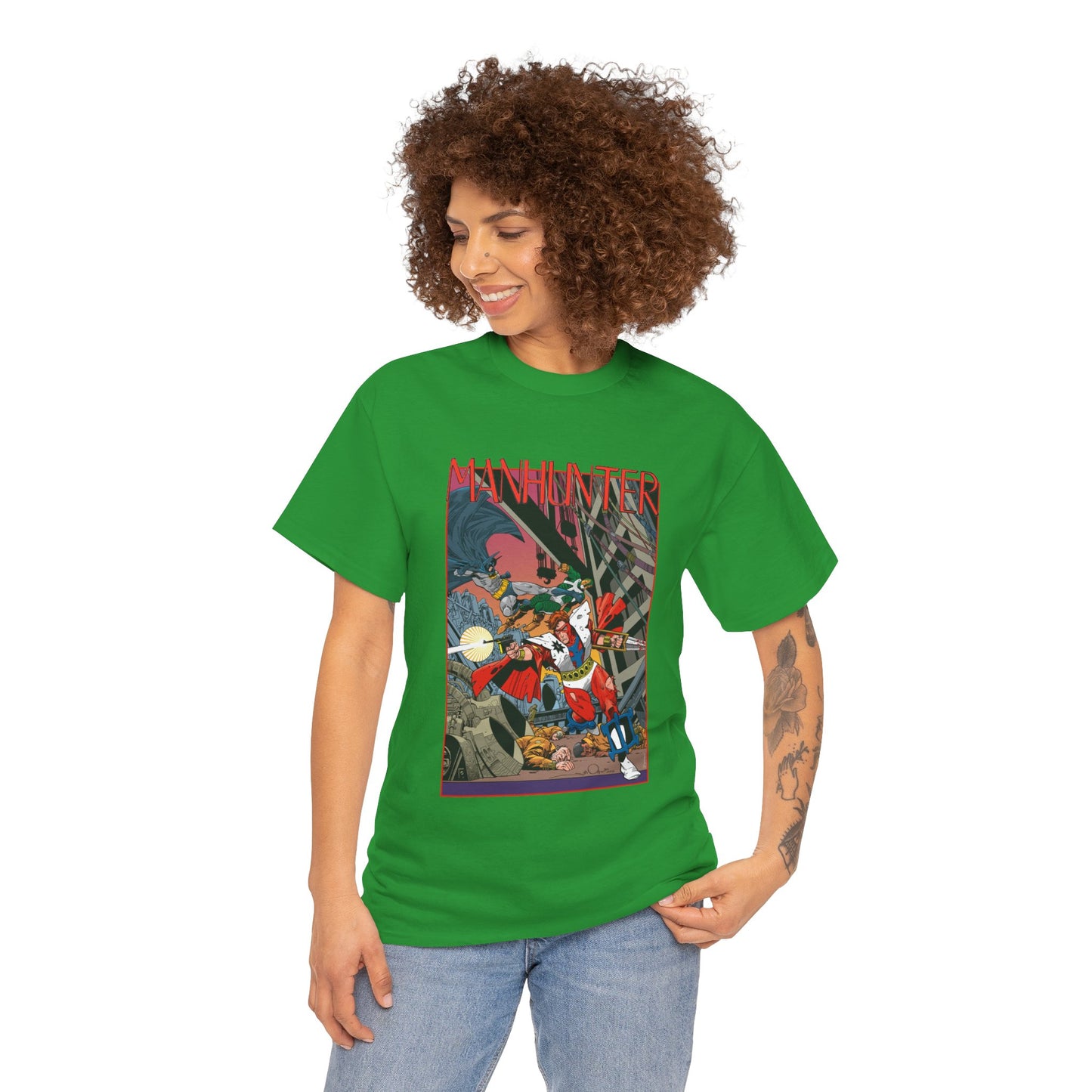 Manhunter T-Shirt - Walt Simonson Art - Paul Kirk - Batman, Detective Comics Back-Up Story - Against The Council