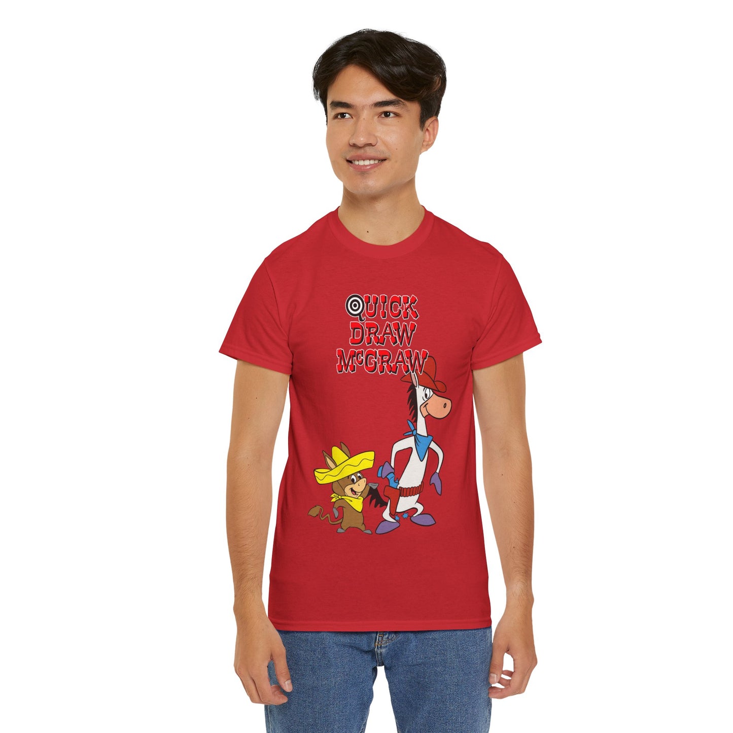 Quick Draw McGraw T-Shirt - Baba Looey - Hanna-Barbera Cartoon - Popular 1960s TV Animation